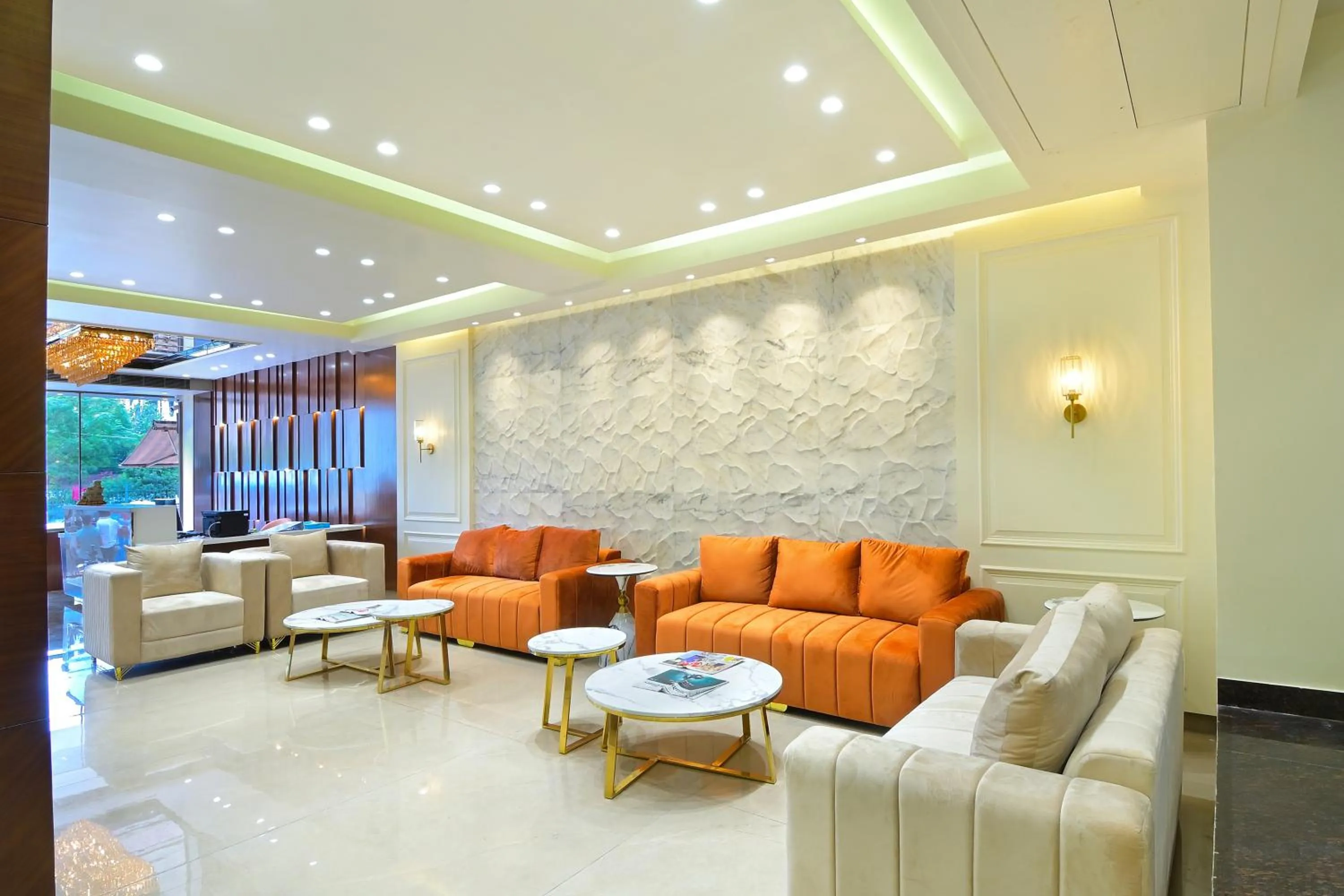 Lobby or reception in HOTEL SHANDON-2 Mins From Connaught Place
