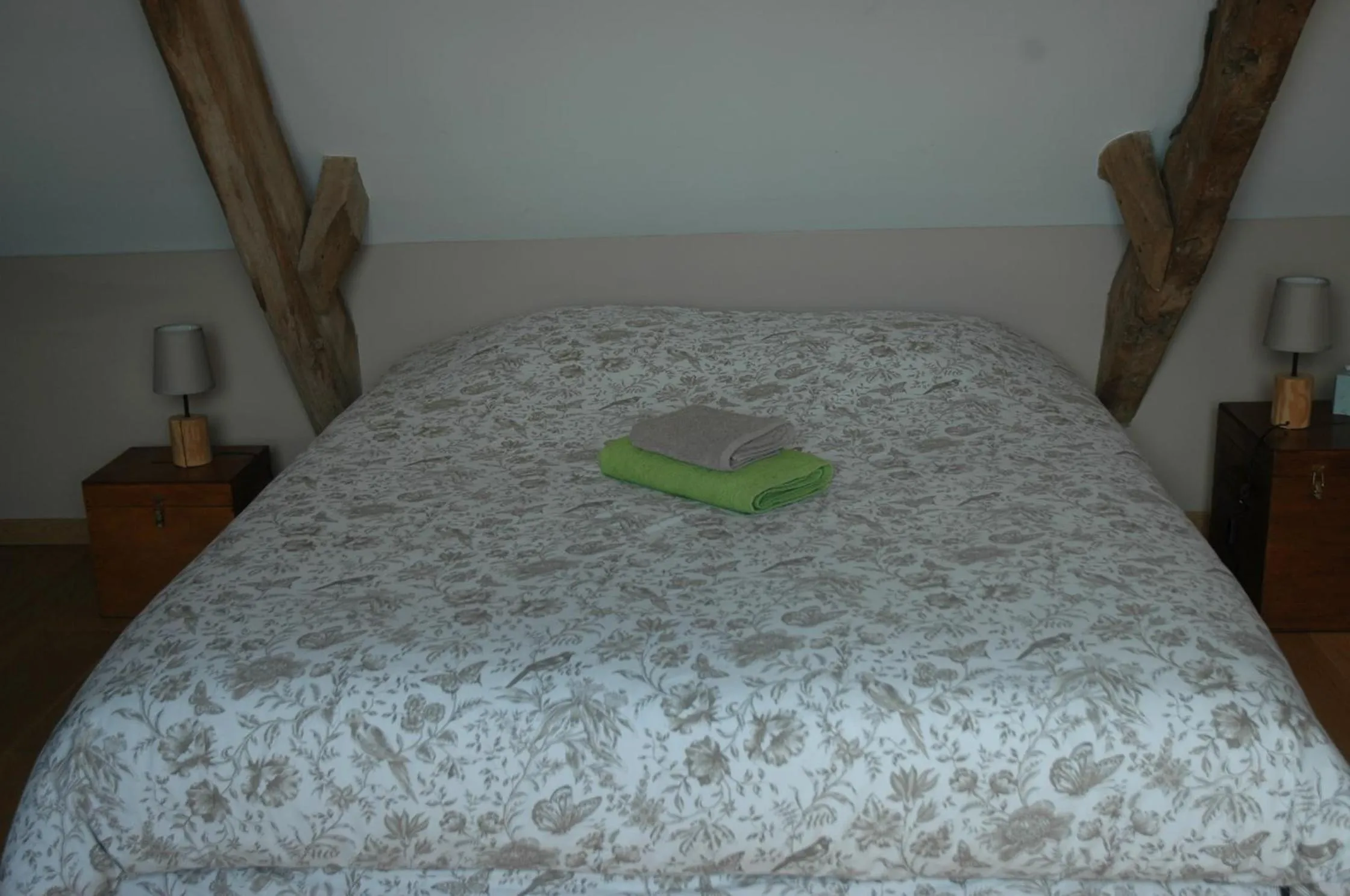 Bed in Chambre d'Hôte La Maison du Mesnil