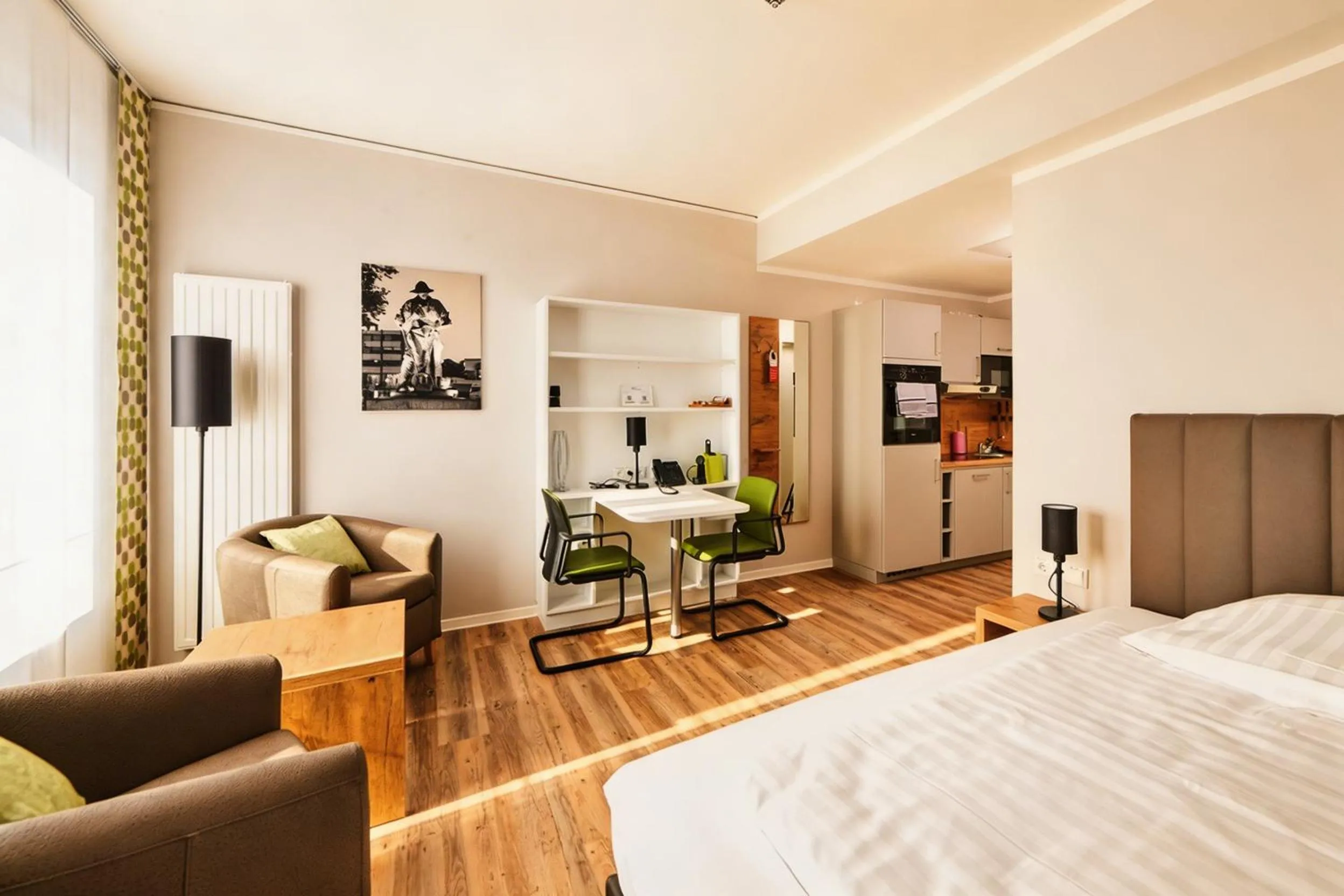 Bed in ADAPT APARTMENT HOTEL Siegen