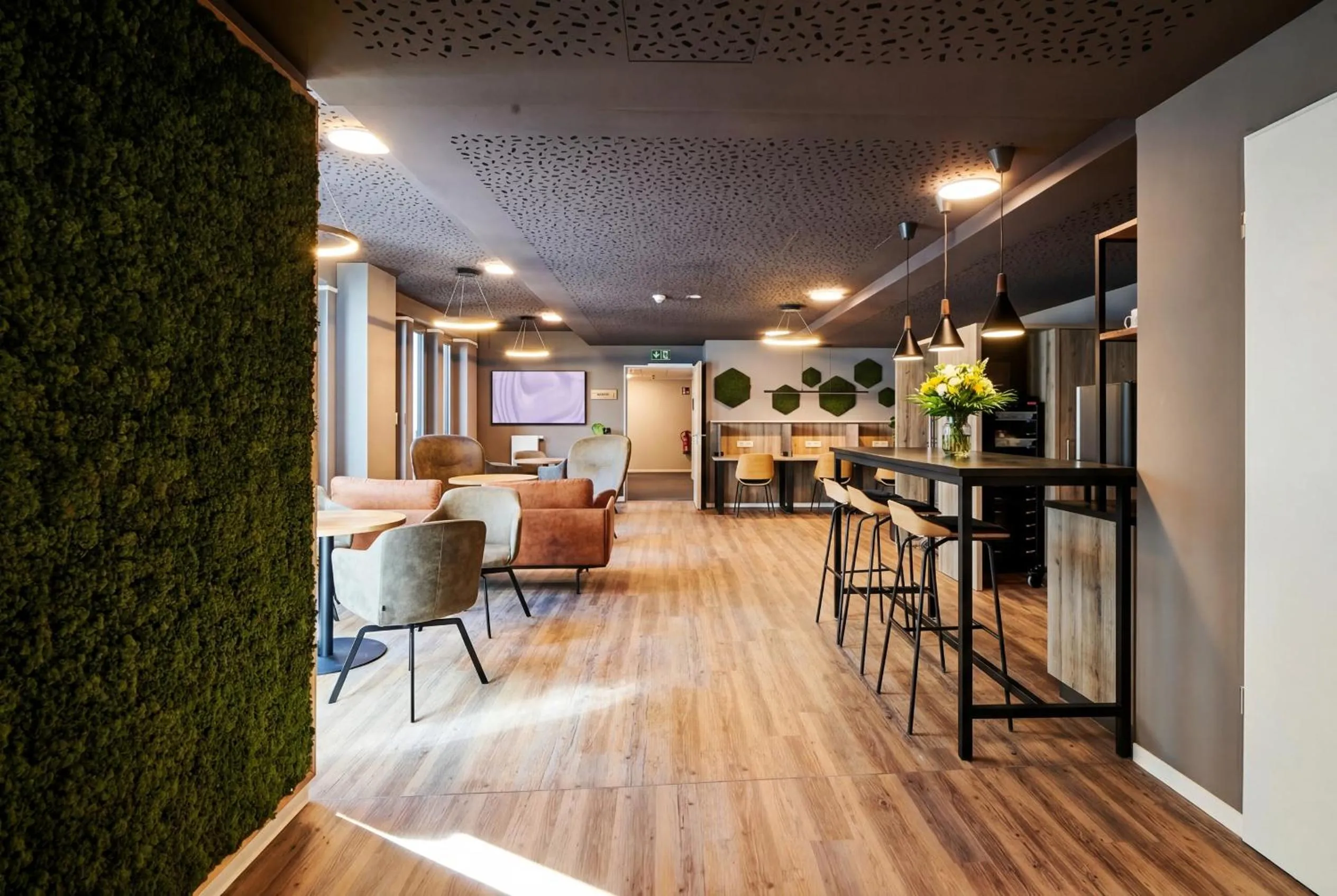 Lobby or reception in ADAPT APARTMENT HOTEL Siegen
