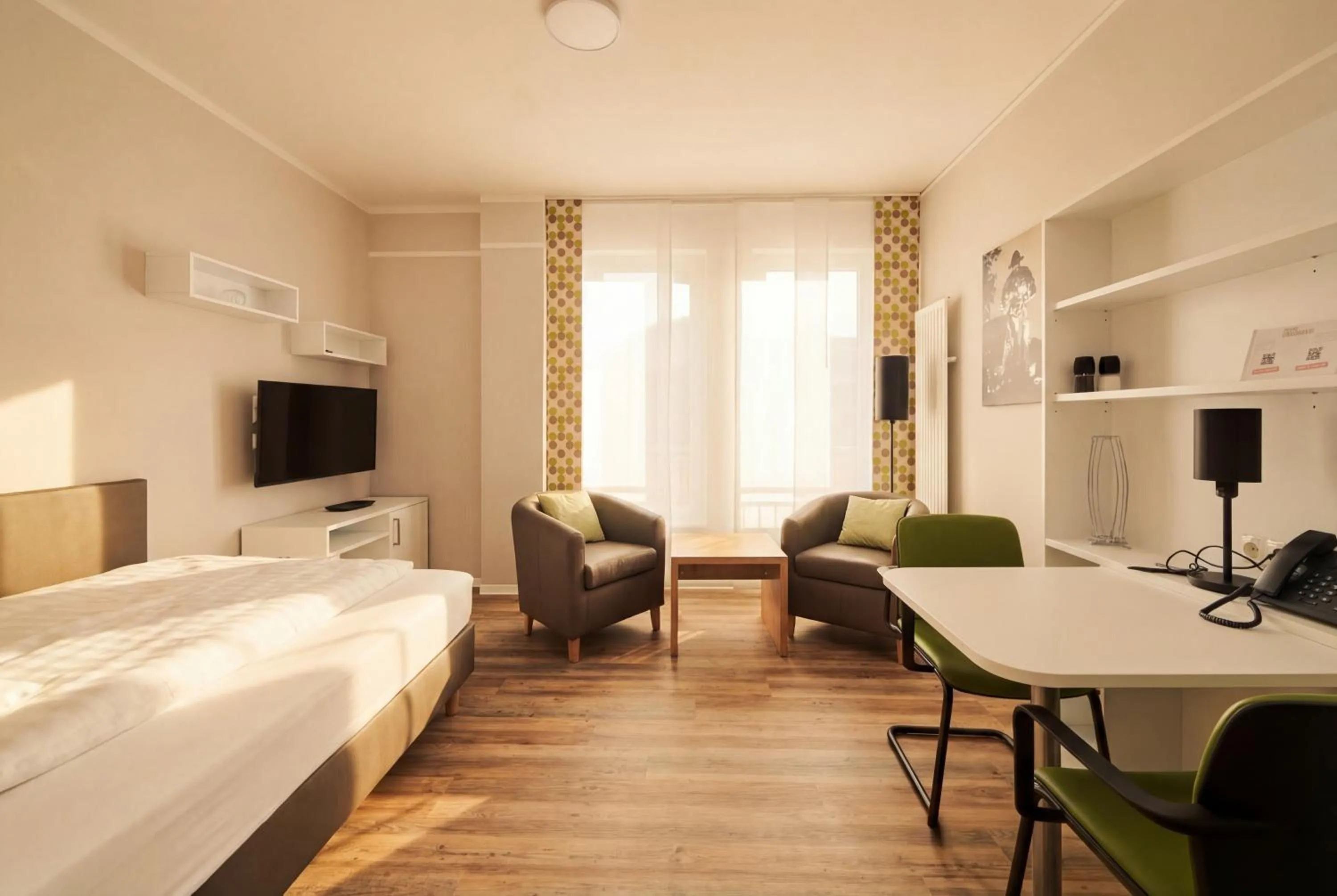 Bed in ADAPT APARTMENT HOTEL Siegen