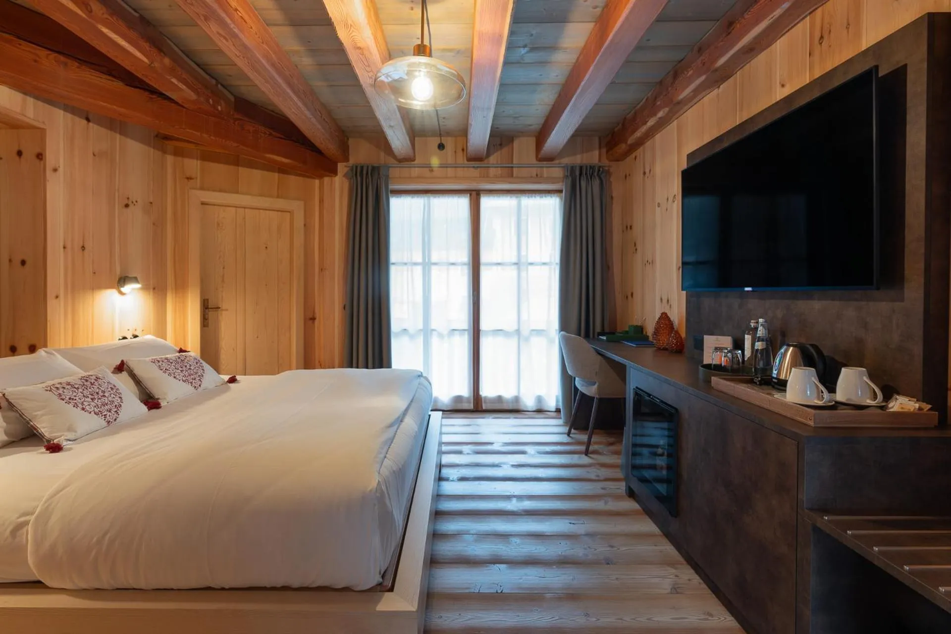 Coffee/tea facilities, Bed in Hammerack Hotel, SPA & Wellness