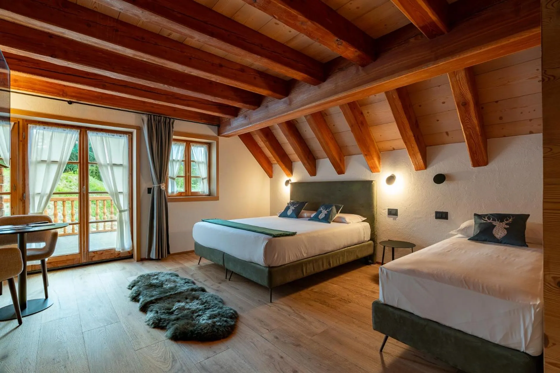 Bed in Hammerack Hotel, SPA & Wellness