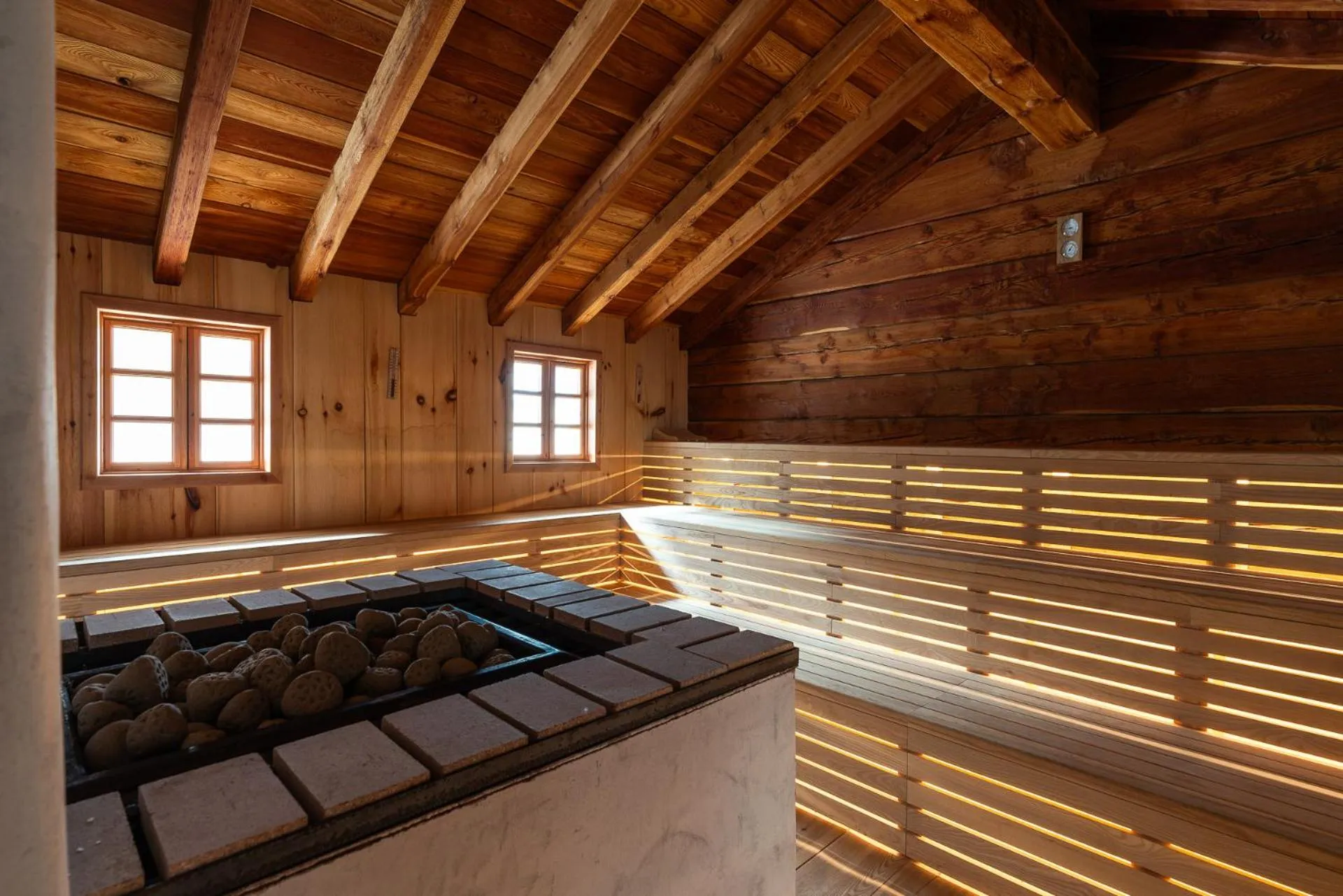 Sauna in Hammerack Hotel, SPA & Wellness