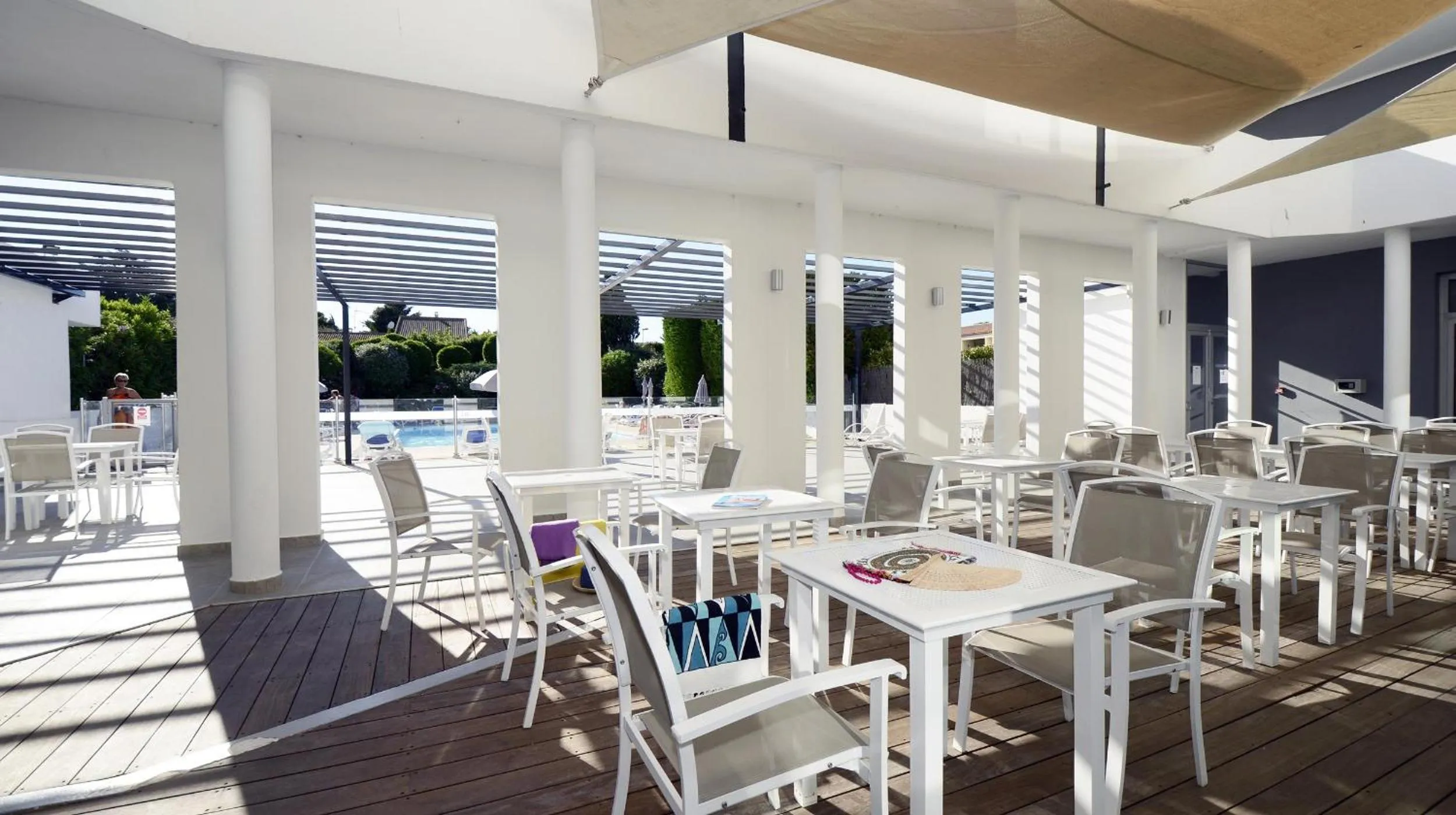 Balcony/Terrace in Résidence Odalys Aqualia