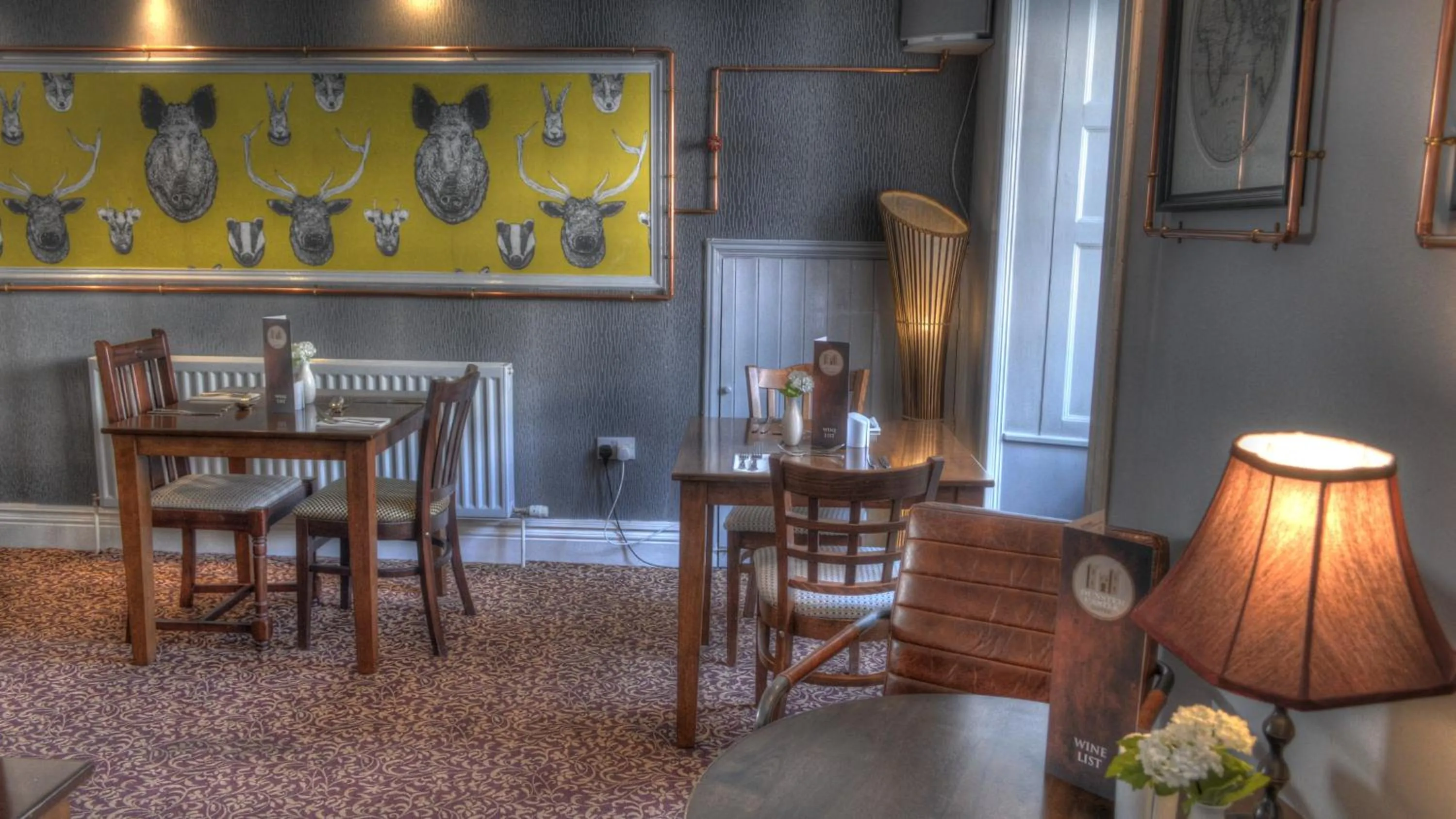 Restaurant/places to eat in Dunster Castle Hotel