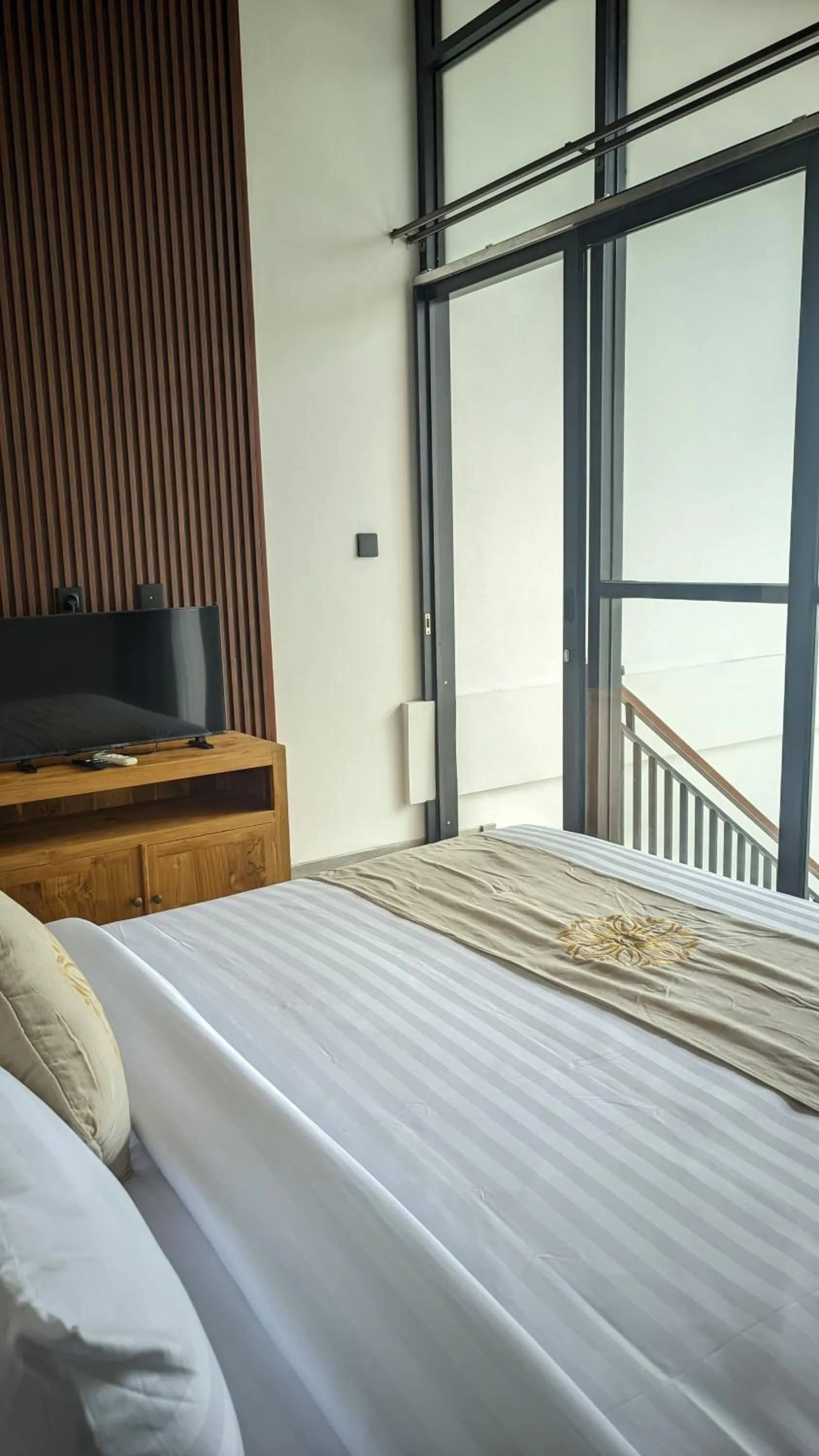 Bed in Sujiwa Ubud Hotel & Villa