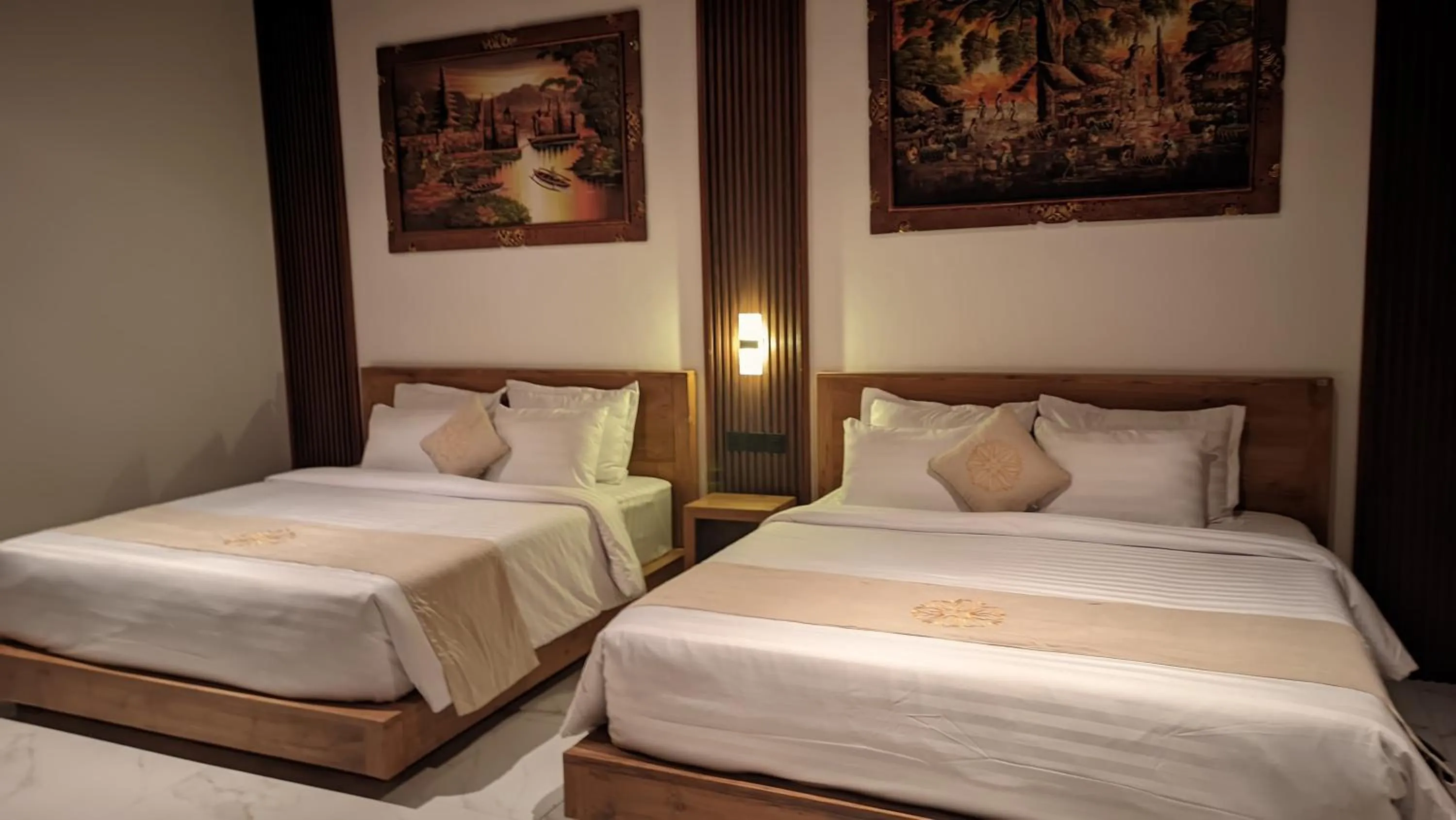Bed in Sujiwa Ubud Hotel & Villa