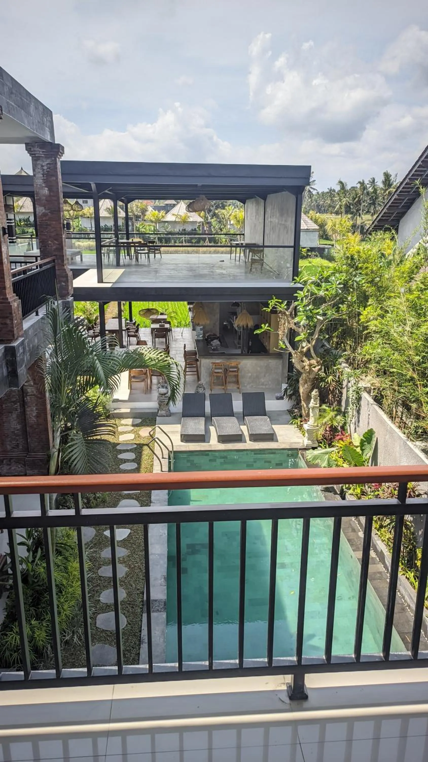 Balcony/Terrace in Sujiwa Ubud Hotel & Villa