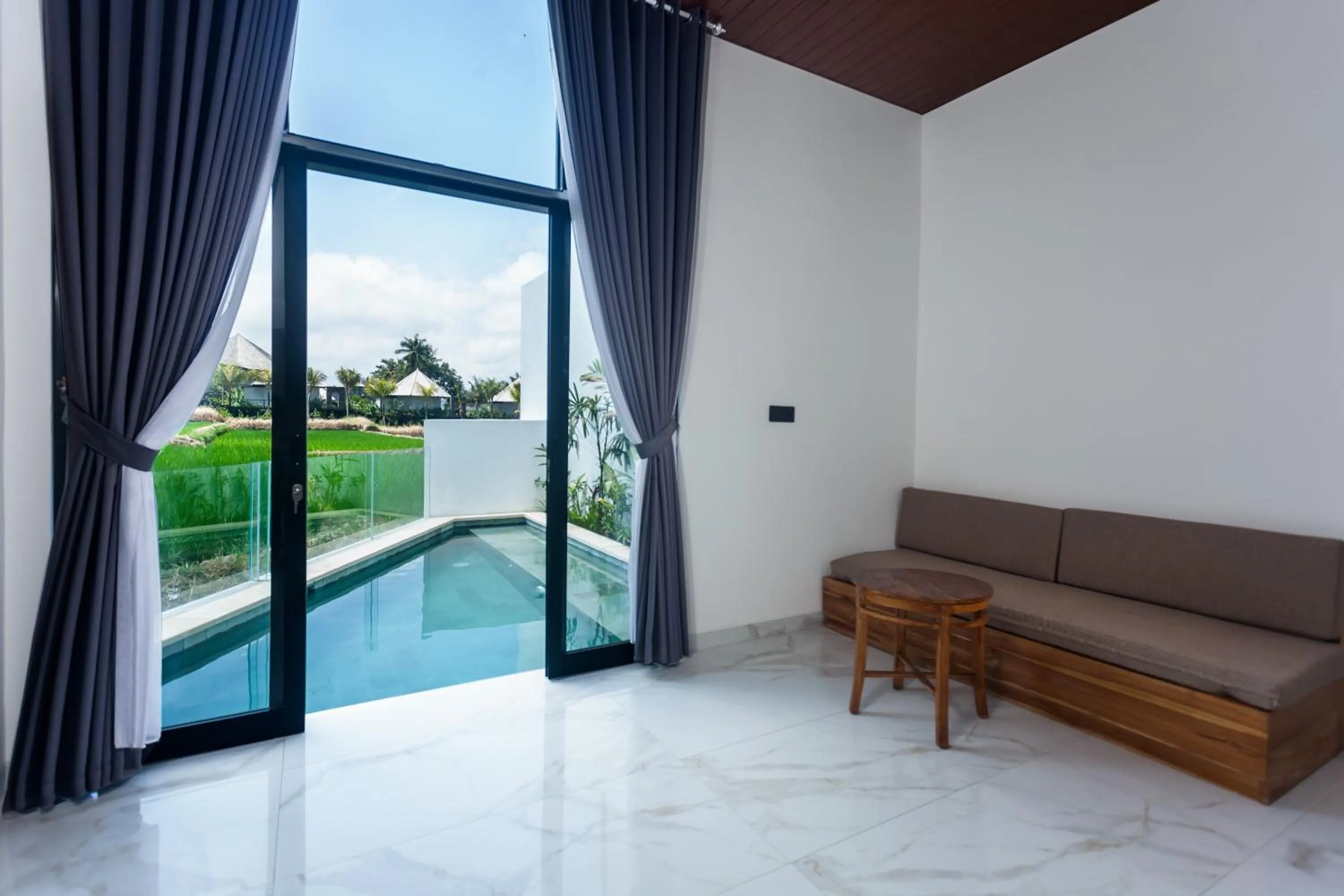 Living room in Sujiwa Ubud Hotel & Villa