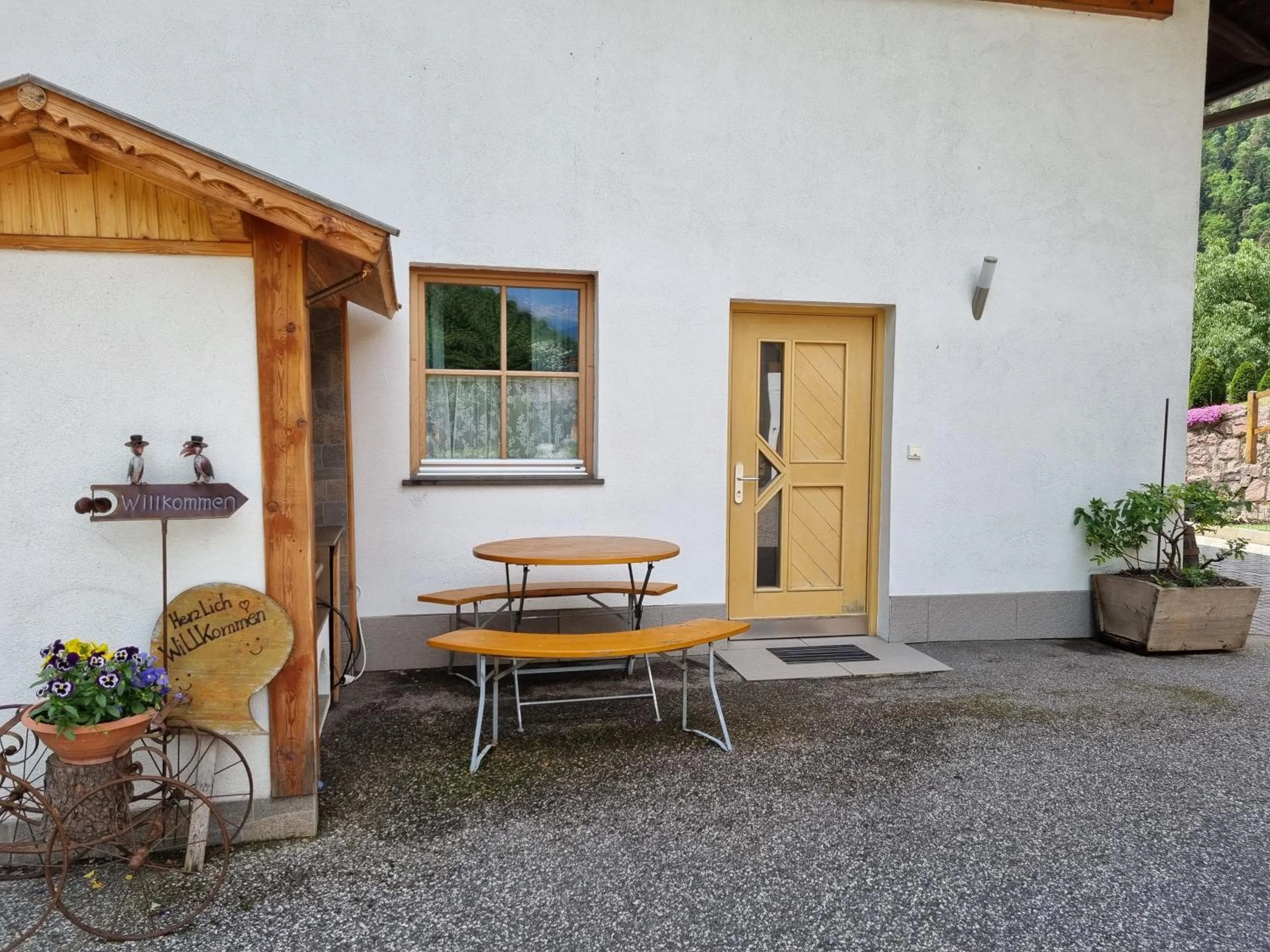 Facade/entrance in Ferienwohnungen Koflerhof