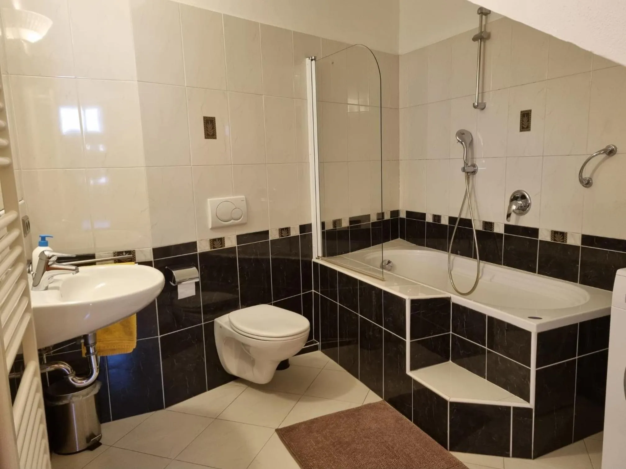 Bathroom in Ferienwohnungen Koflerhof