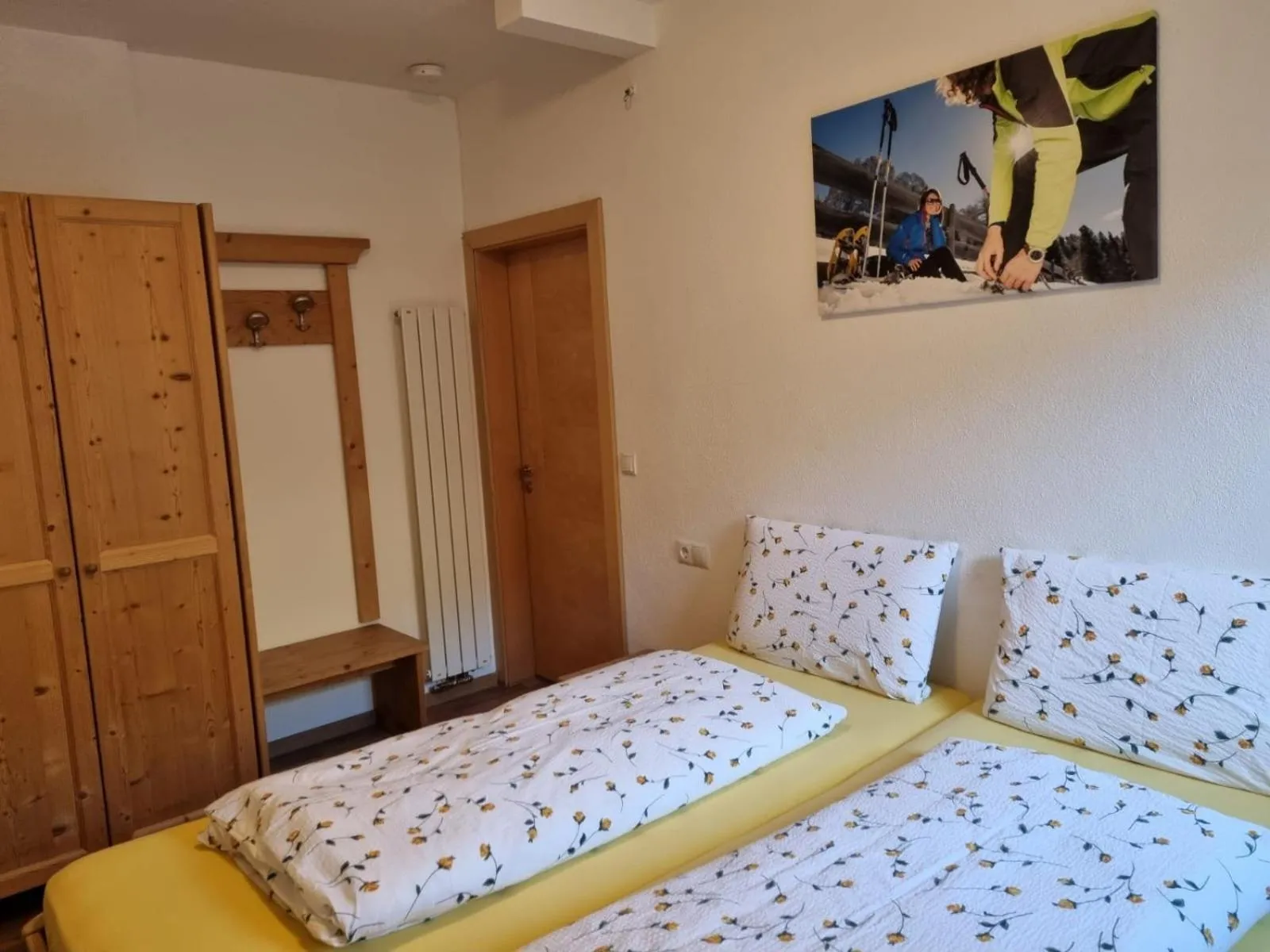 Bed in Ferienwohnungen Koflerhof