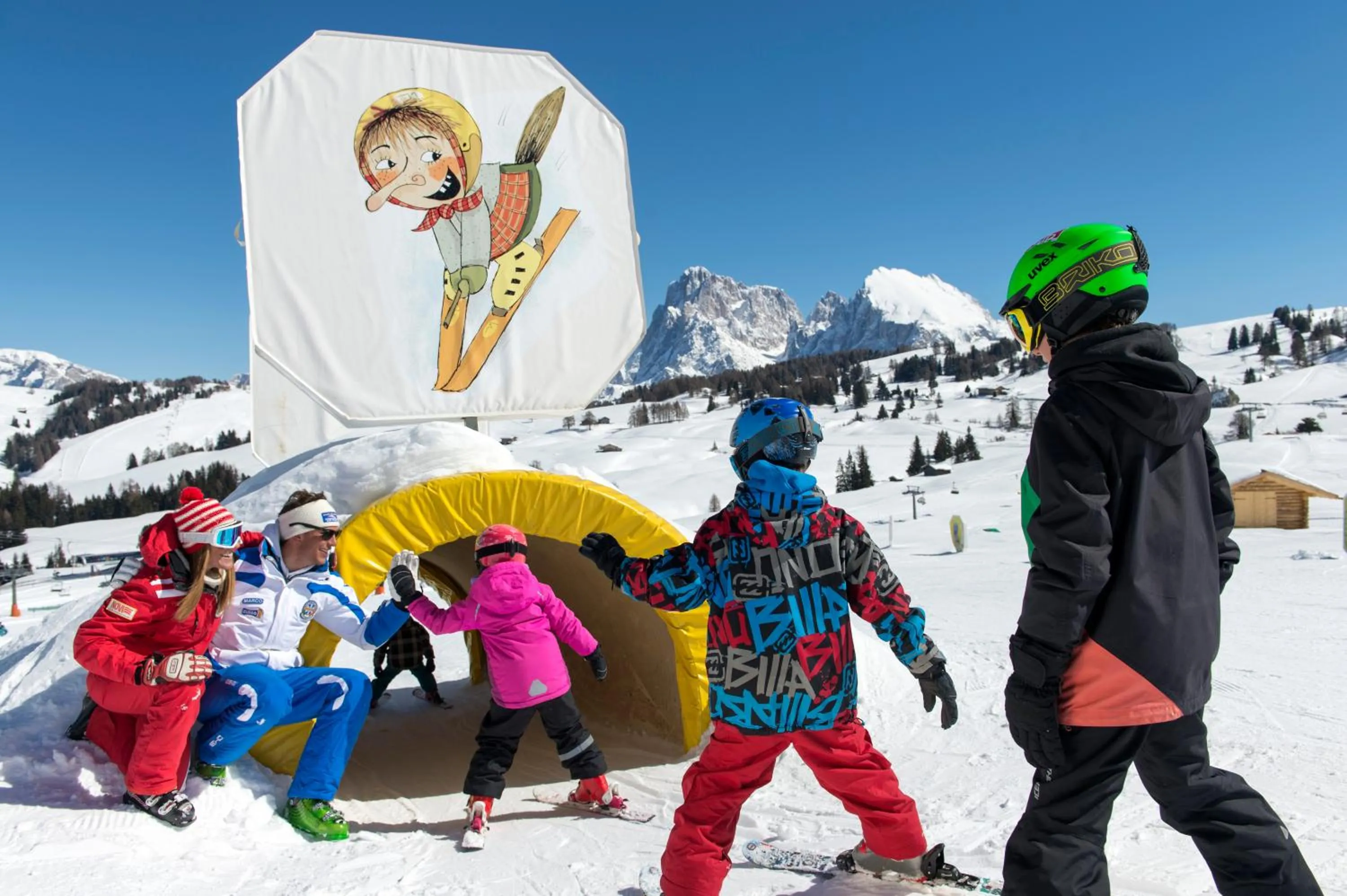 Skiing in Ferienwohnungen Koflerhof