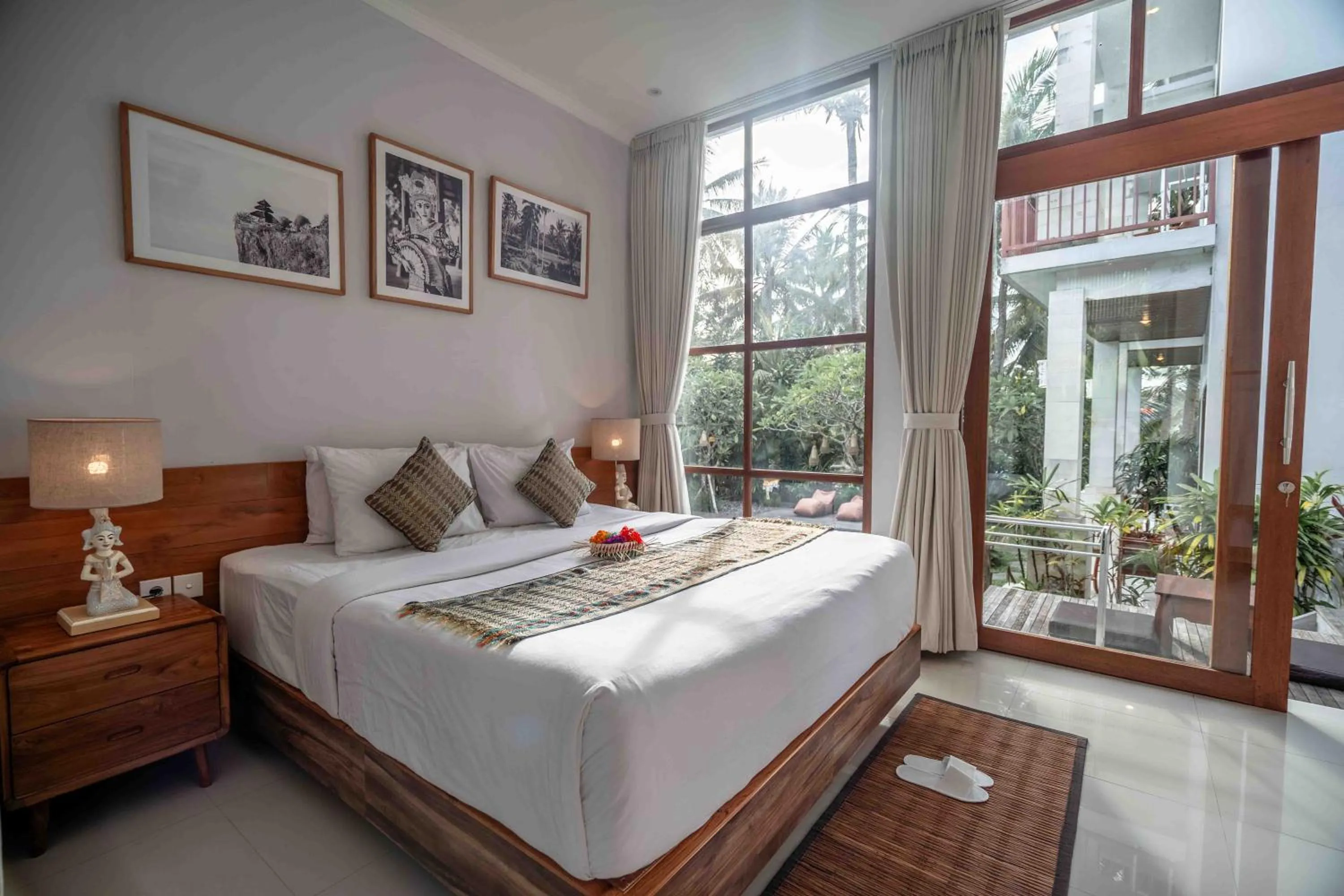 Bed in Suarsena Bisma Ubud