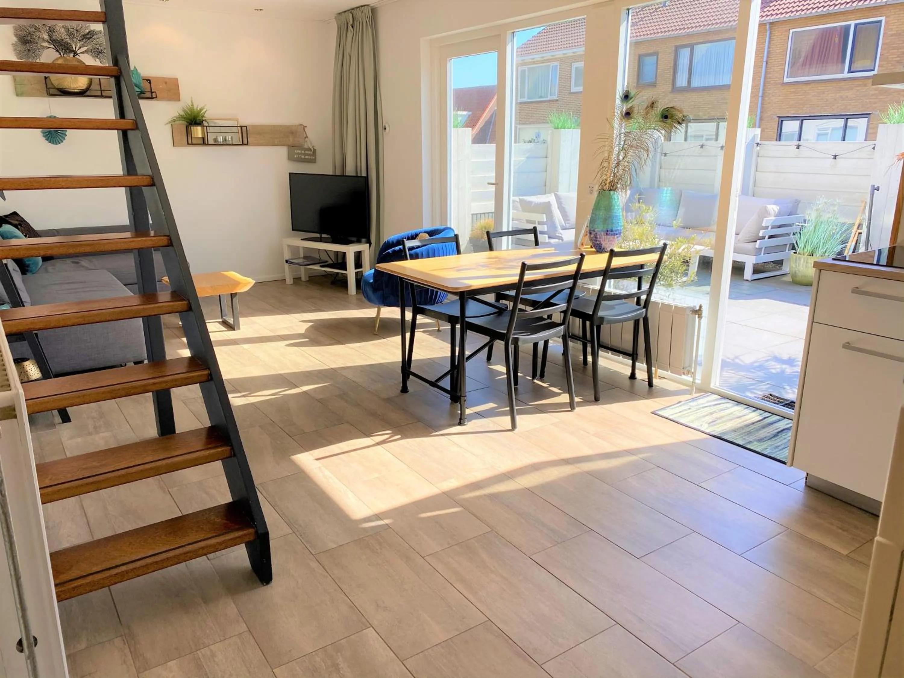 View (from property/room) in Vakantiehuis Boulevard
