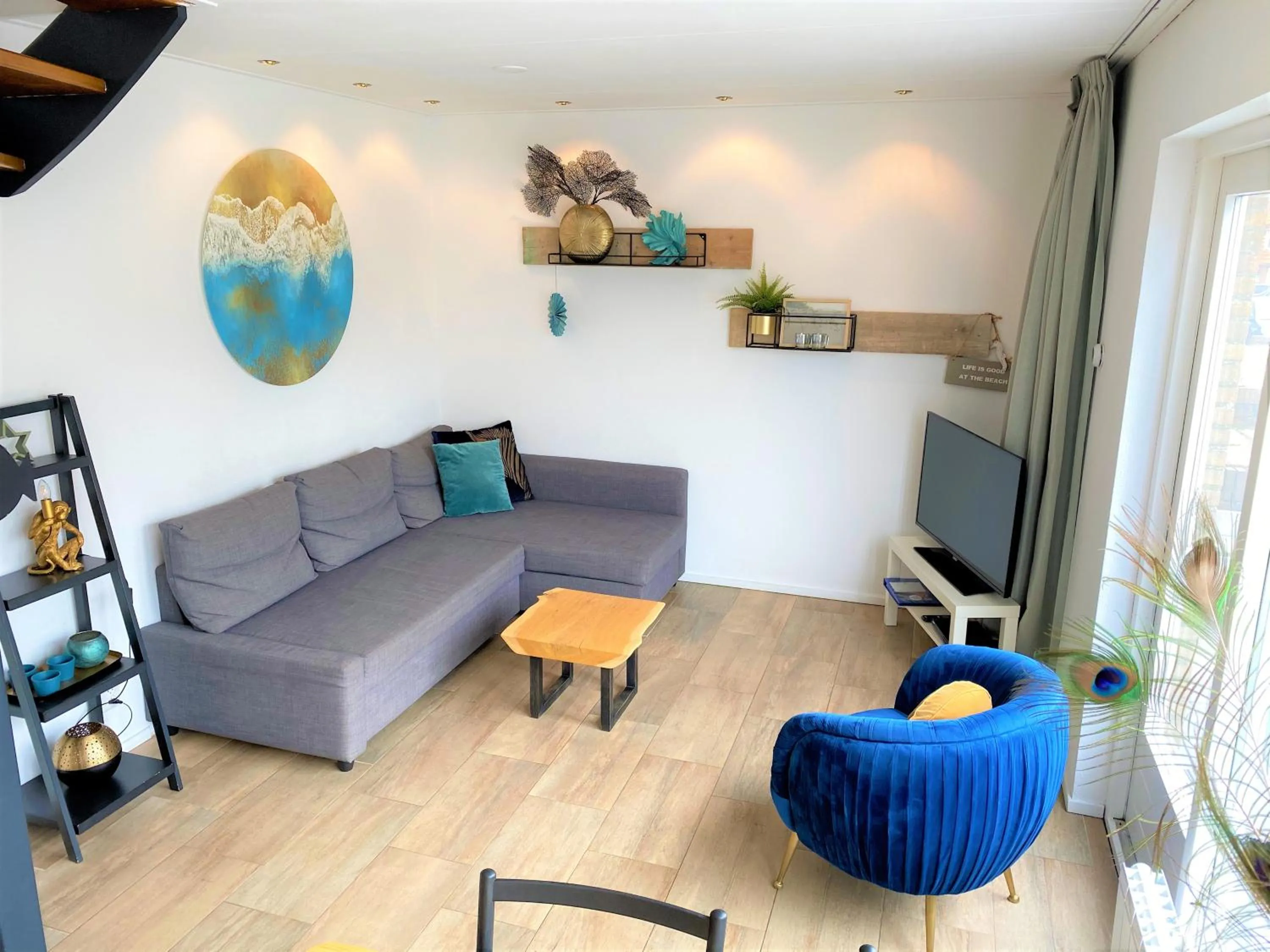 Seating area in Vakantiehuis Boulevard