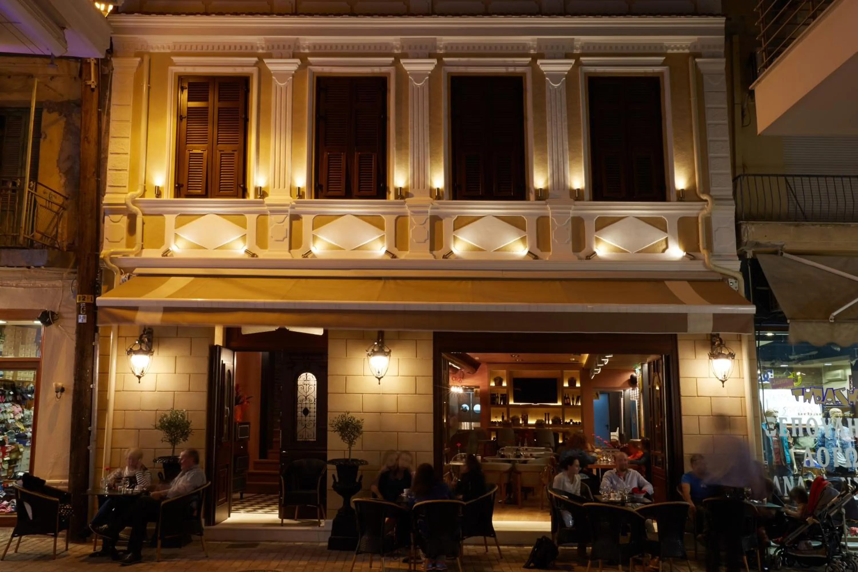 Facade/entrance in Veritas Boutique Art Hotel