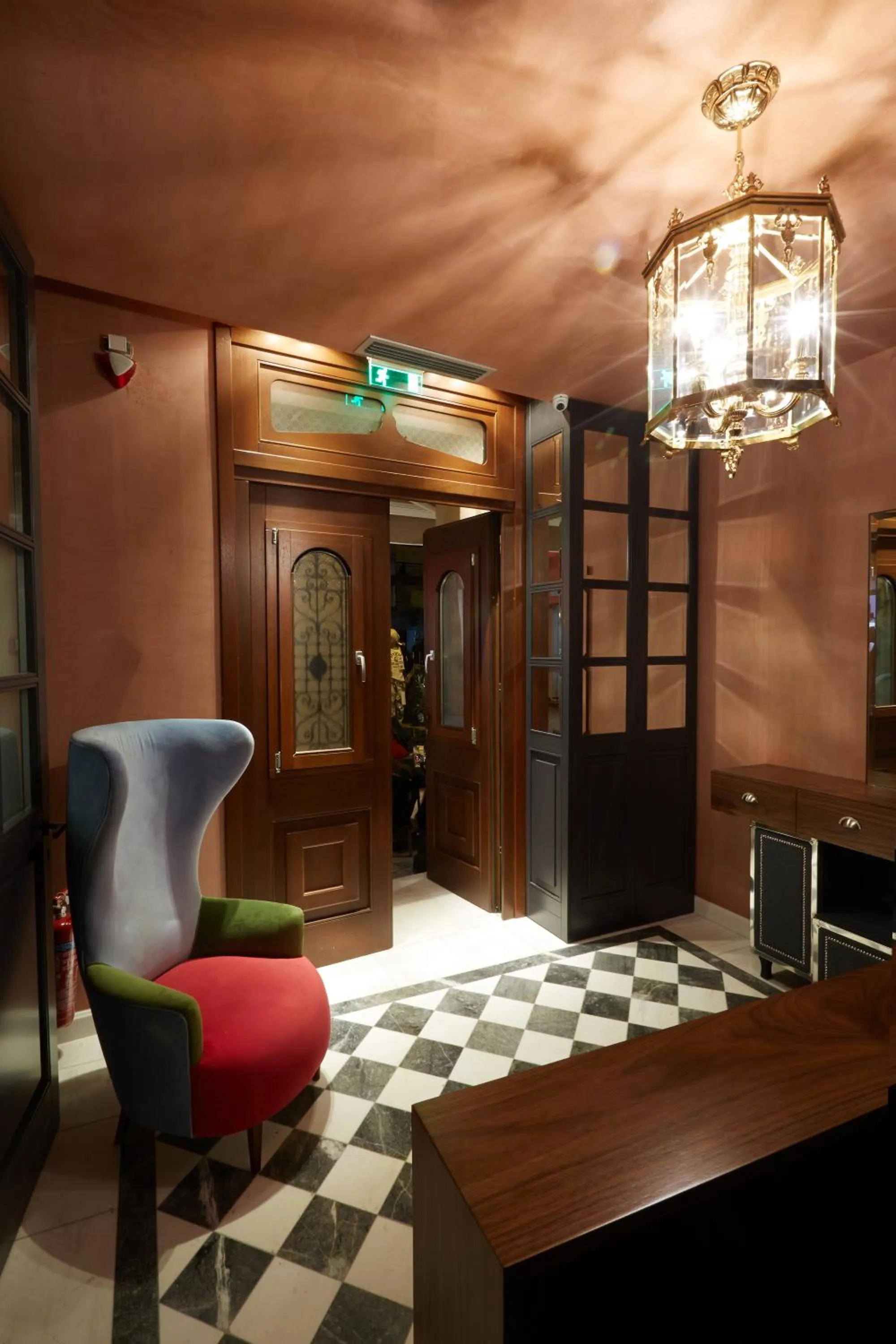 Lobby or reception in Veritas Boutique Art Hotel