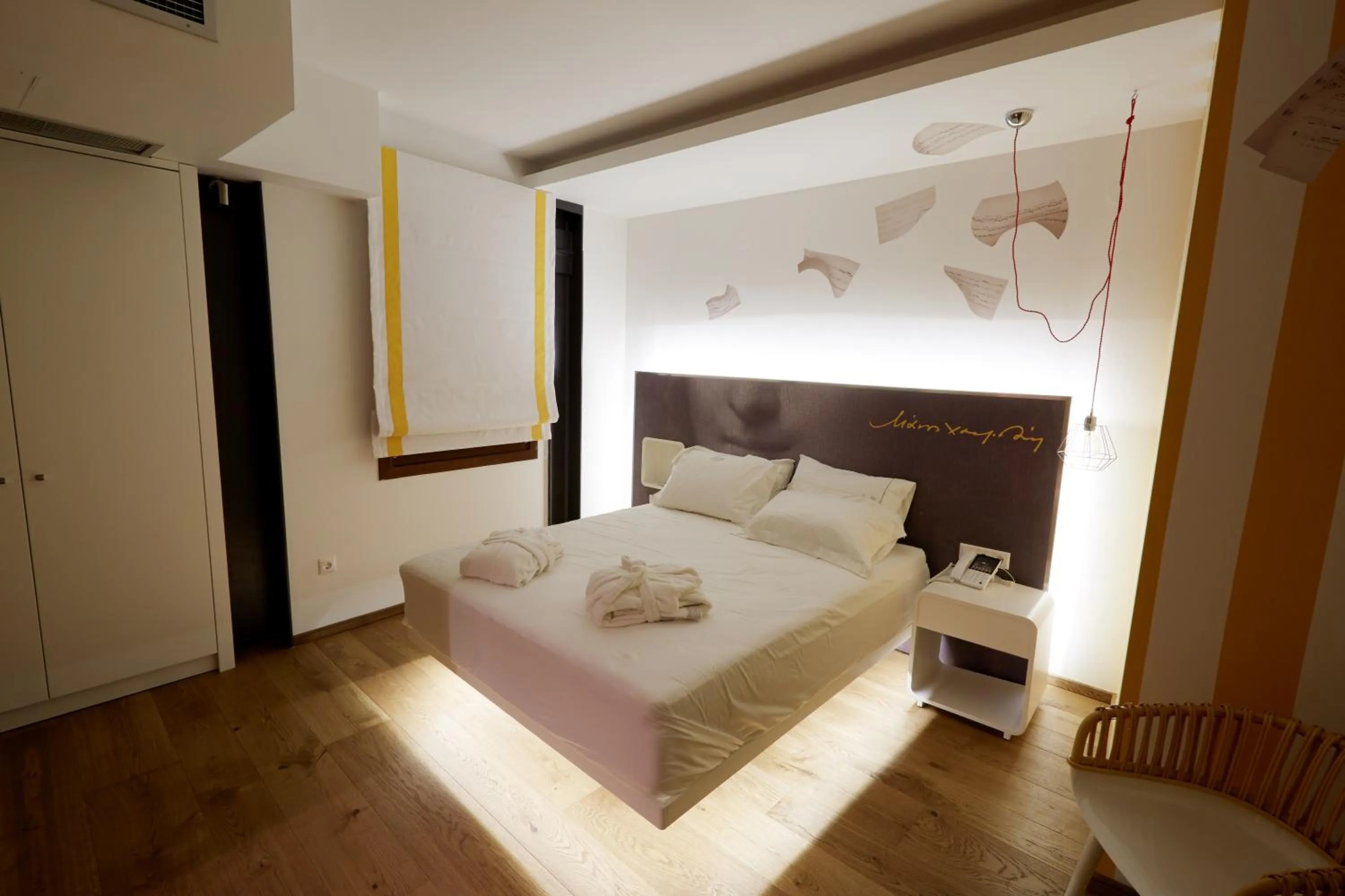 Bedroom, Bed in Veritas Boutique Art Hotel