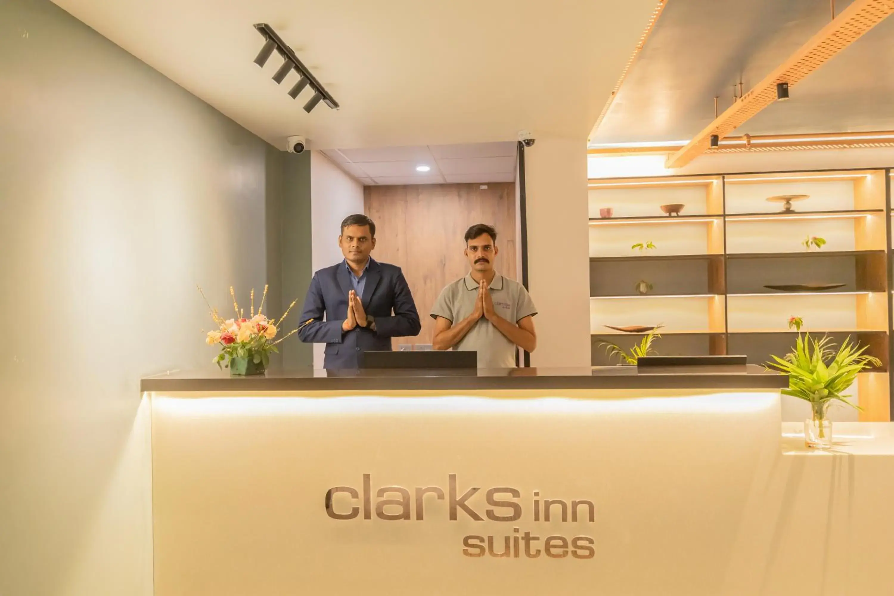 Lobby or reception in Clarks Inn Suites Jaipur Lobby or reception in Clarks Inn Suites Jaipur