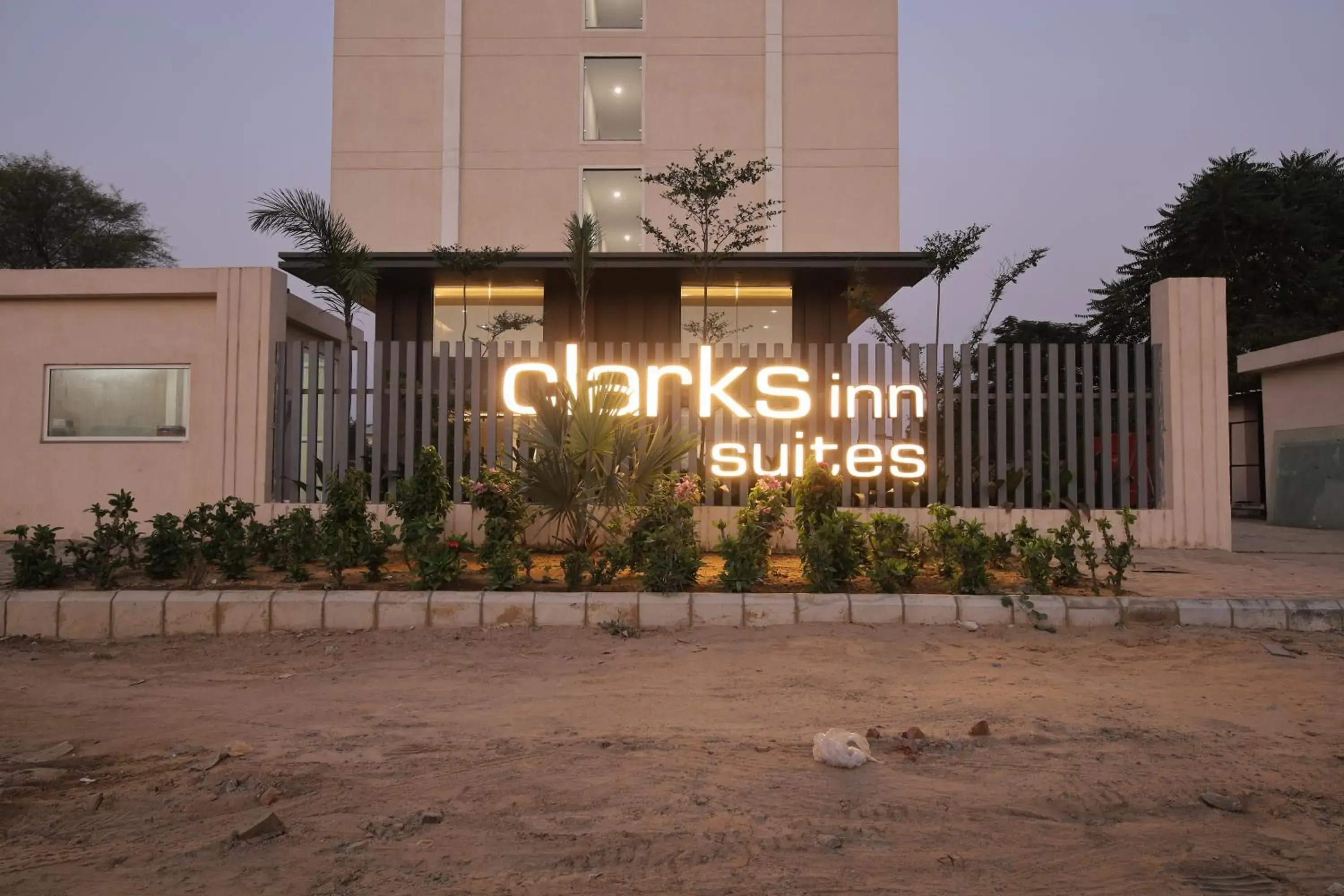 Property building in Clarks Inn Suites Jaipur Property building in Clarks Inn Suites Jaipur