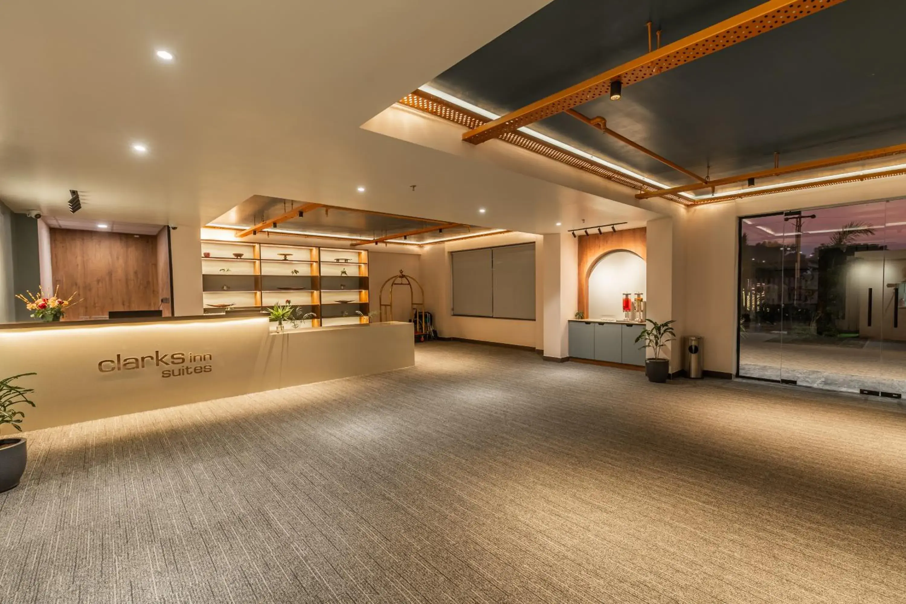Lobby or reception in Clarks Inn Suites Jaipur Lobby or reception in Clarks Inn Suites Jaipur