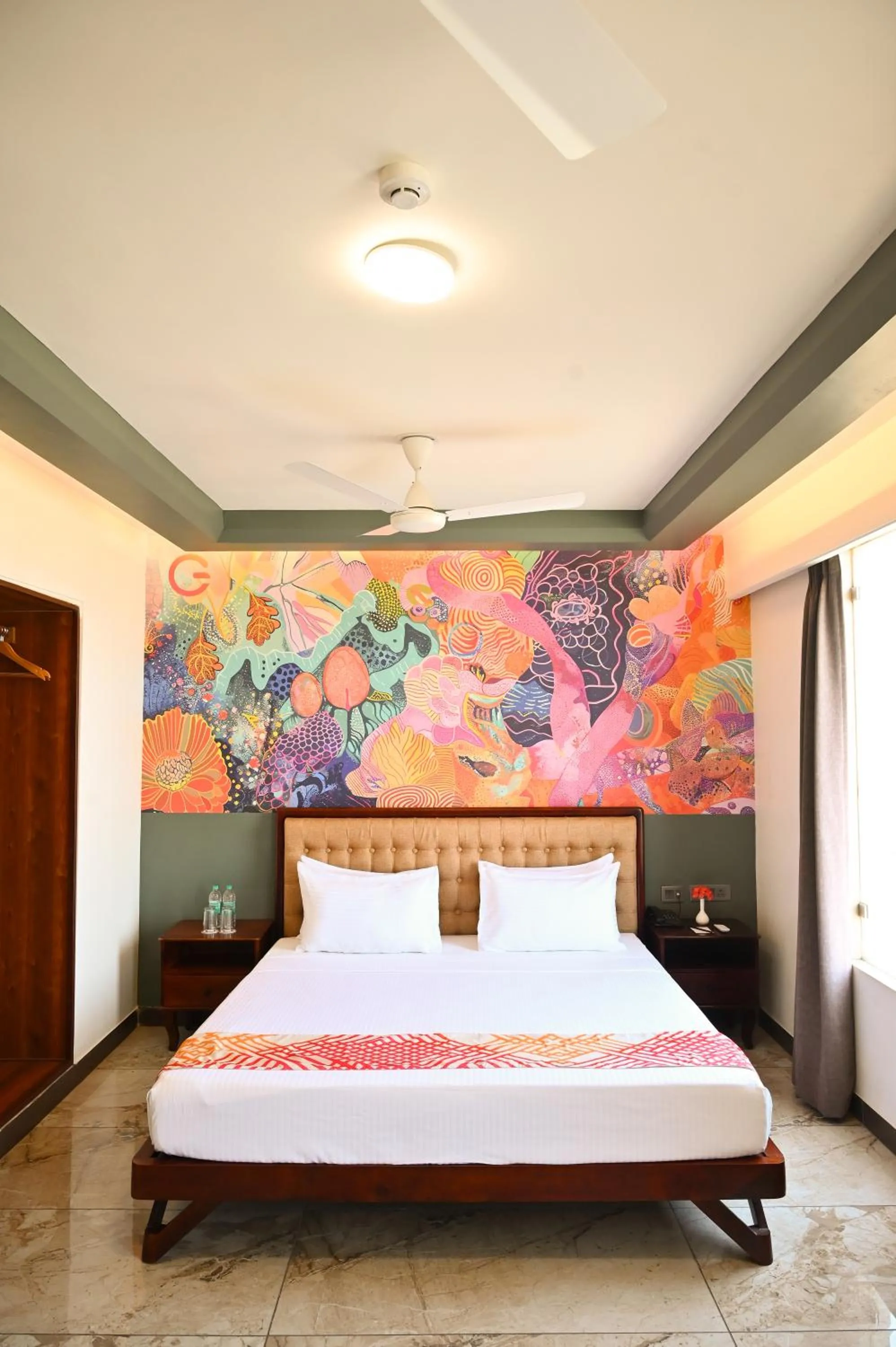 Bedroom, Bed in Ginger Jaipur, Ajmer Road