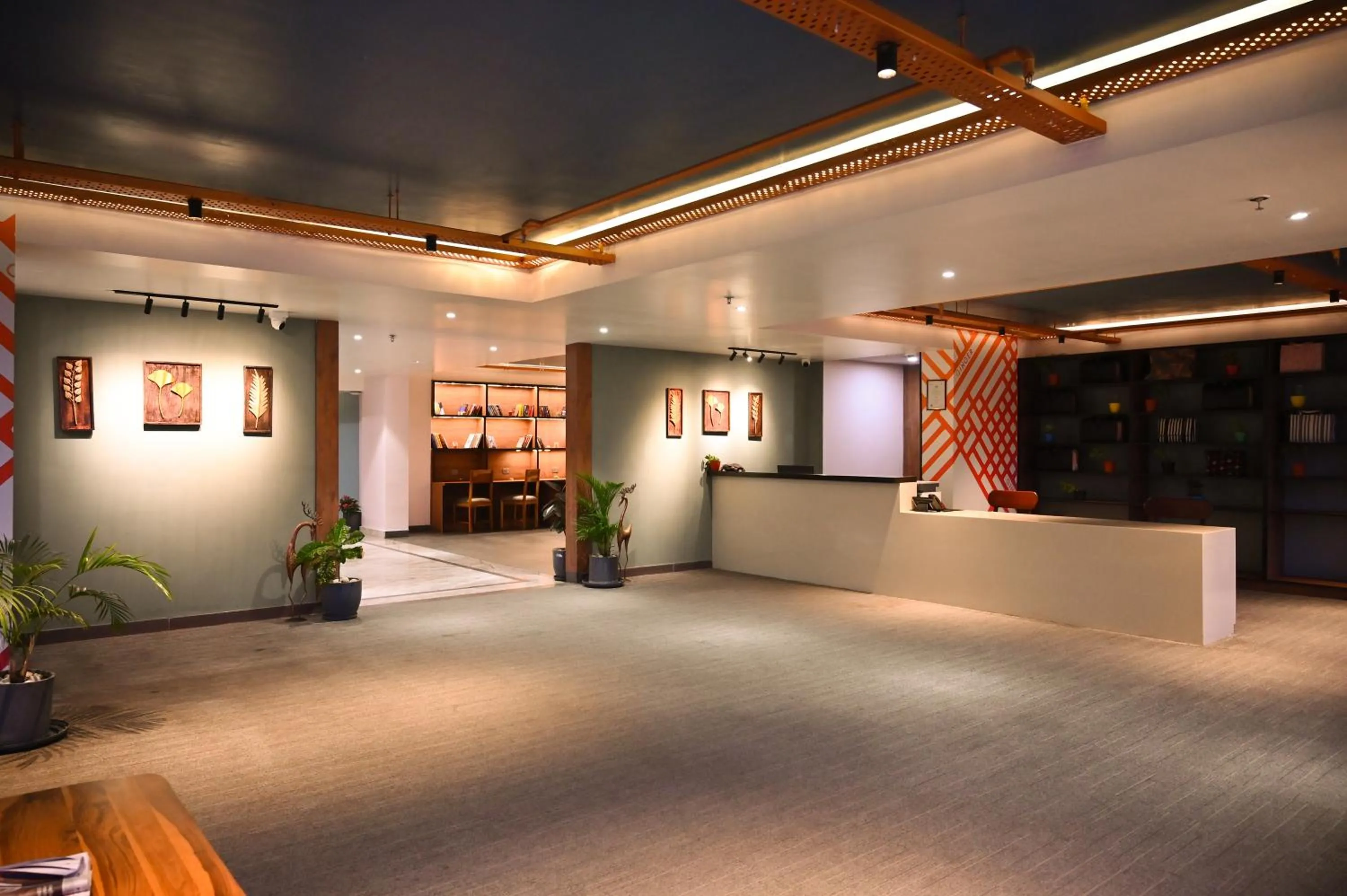 Lobby or reception in Ginger Jaipur, Ajmer Road