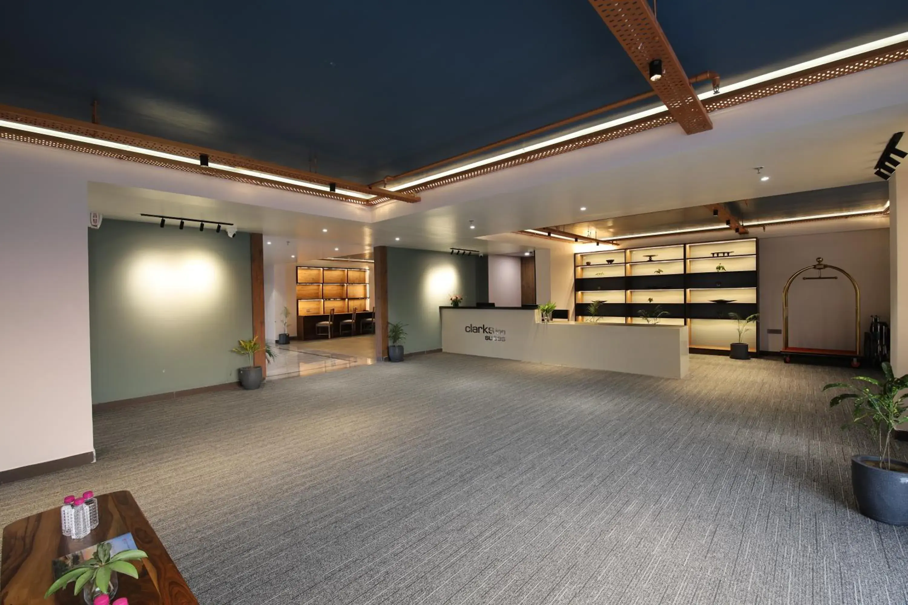 Lobby or reception in Clarks Inn Suites Jaipur Lobby or reception in Clarks Inn Suites Jaipur