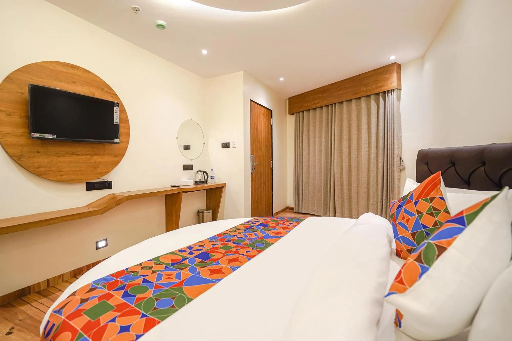 Bed in FabHotel Well Back