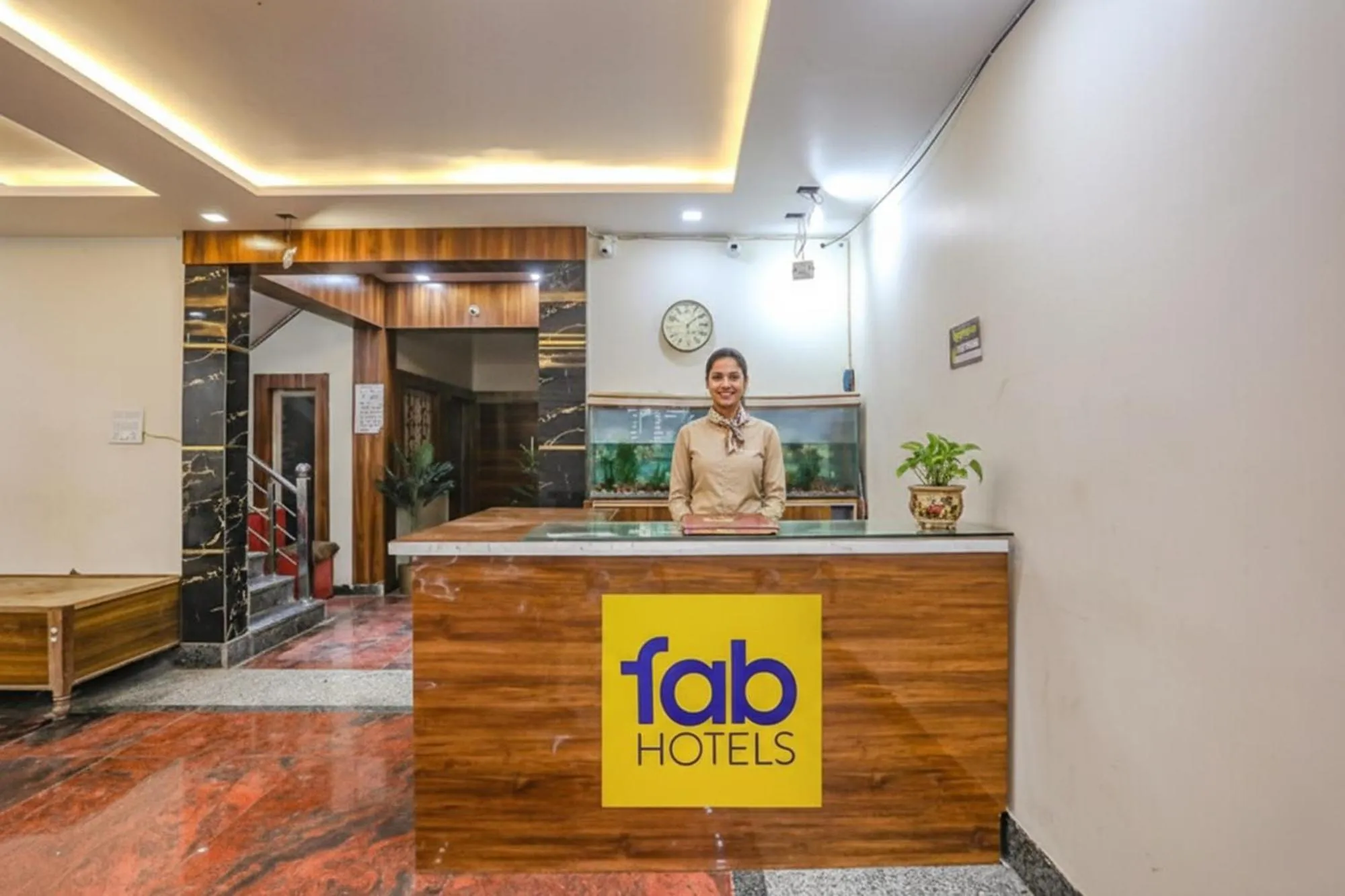 Lobby or reception in FabHotel Imperail House