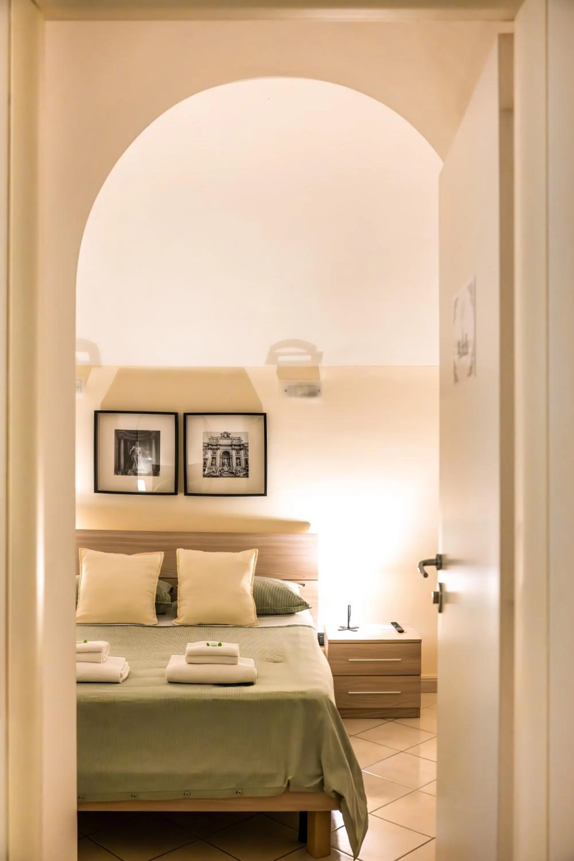 Bed in La Chiostrina al Vaticano