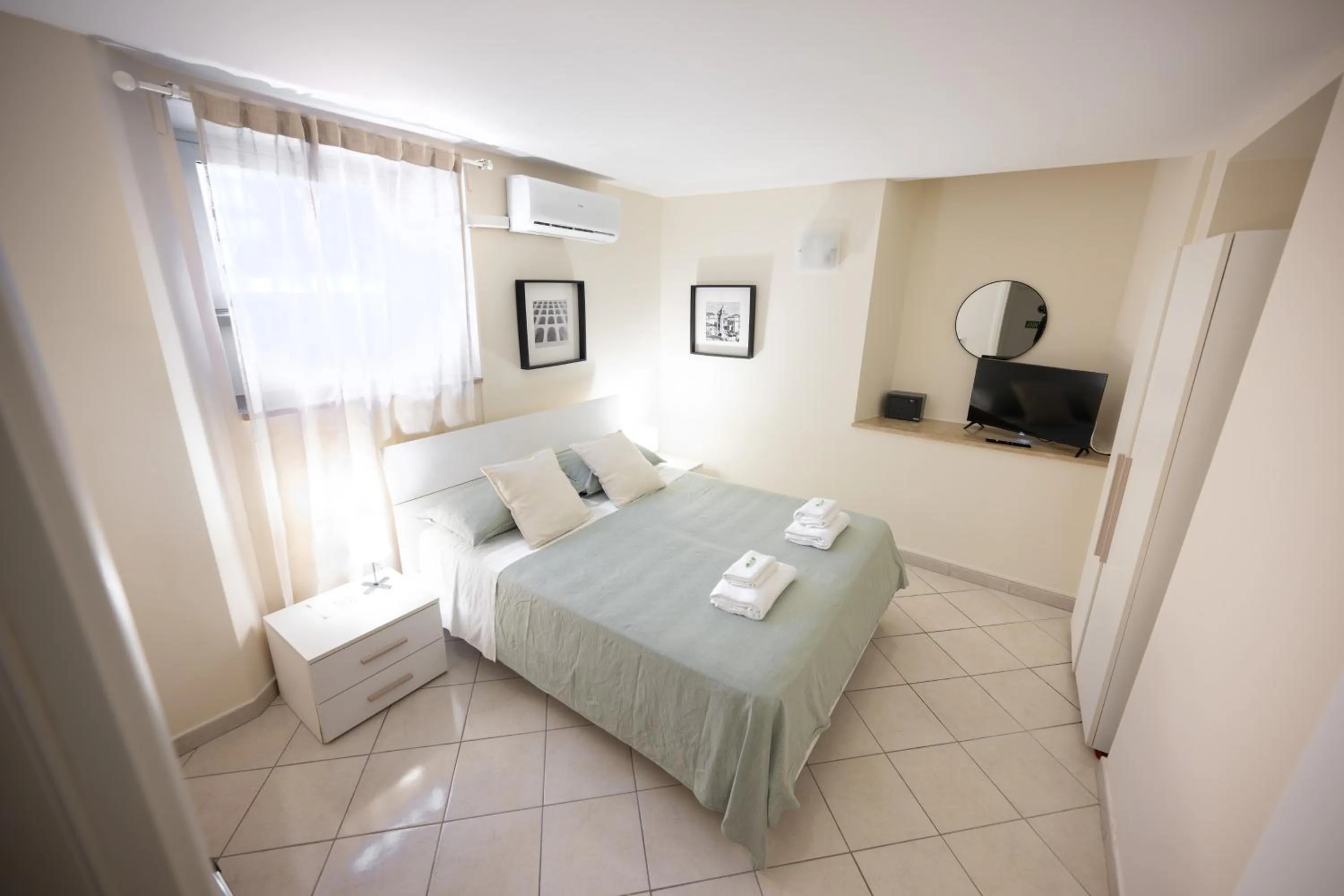 Bed in La Chiostrina al Vaticano