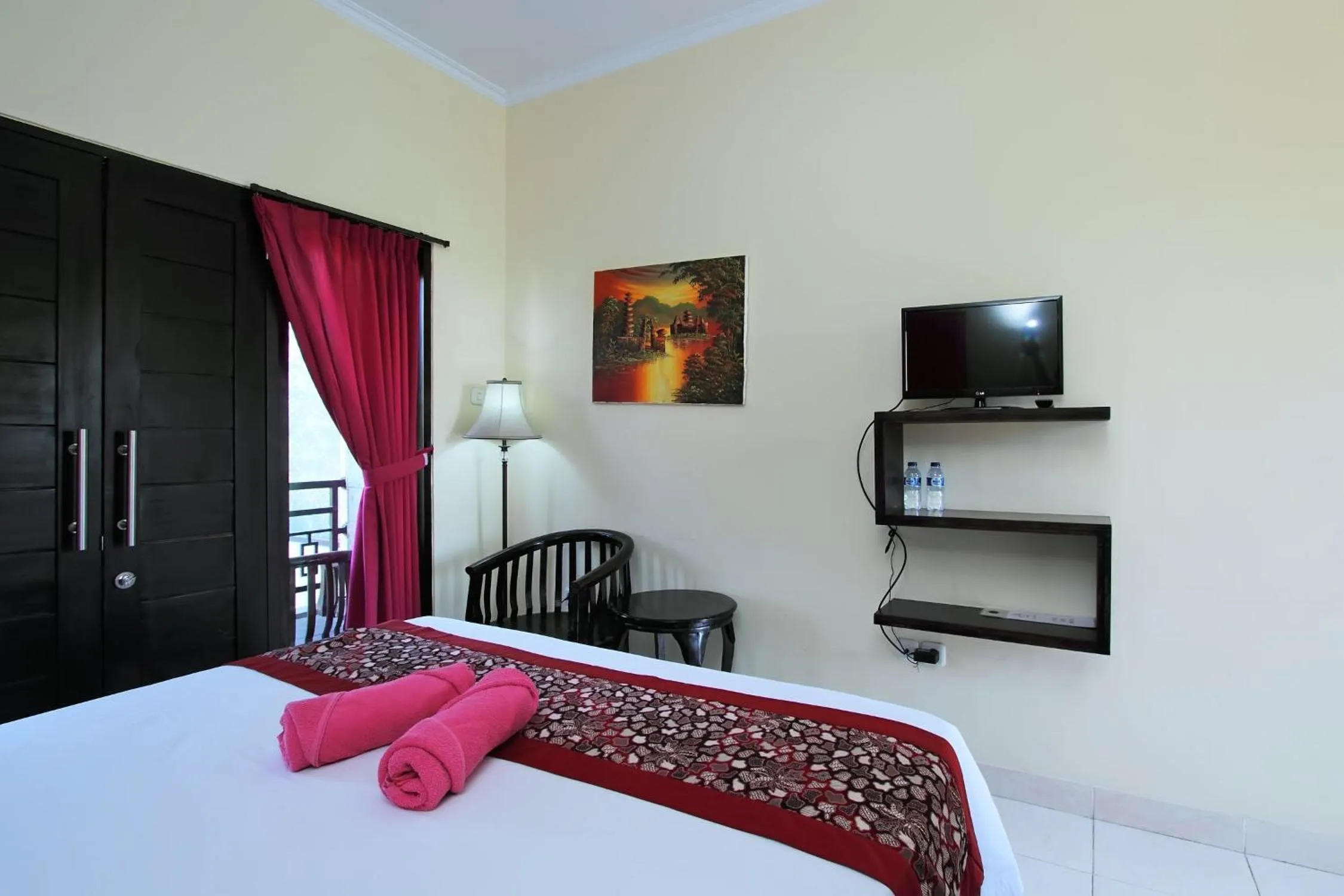 Bed in Ramantika Bali House