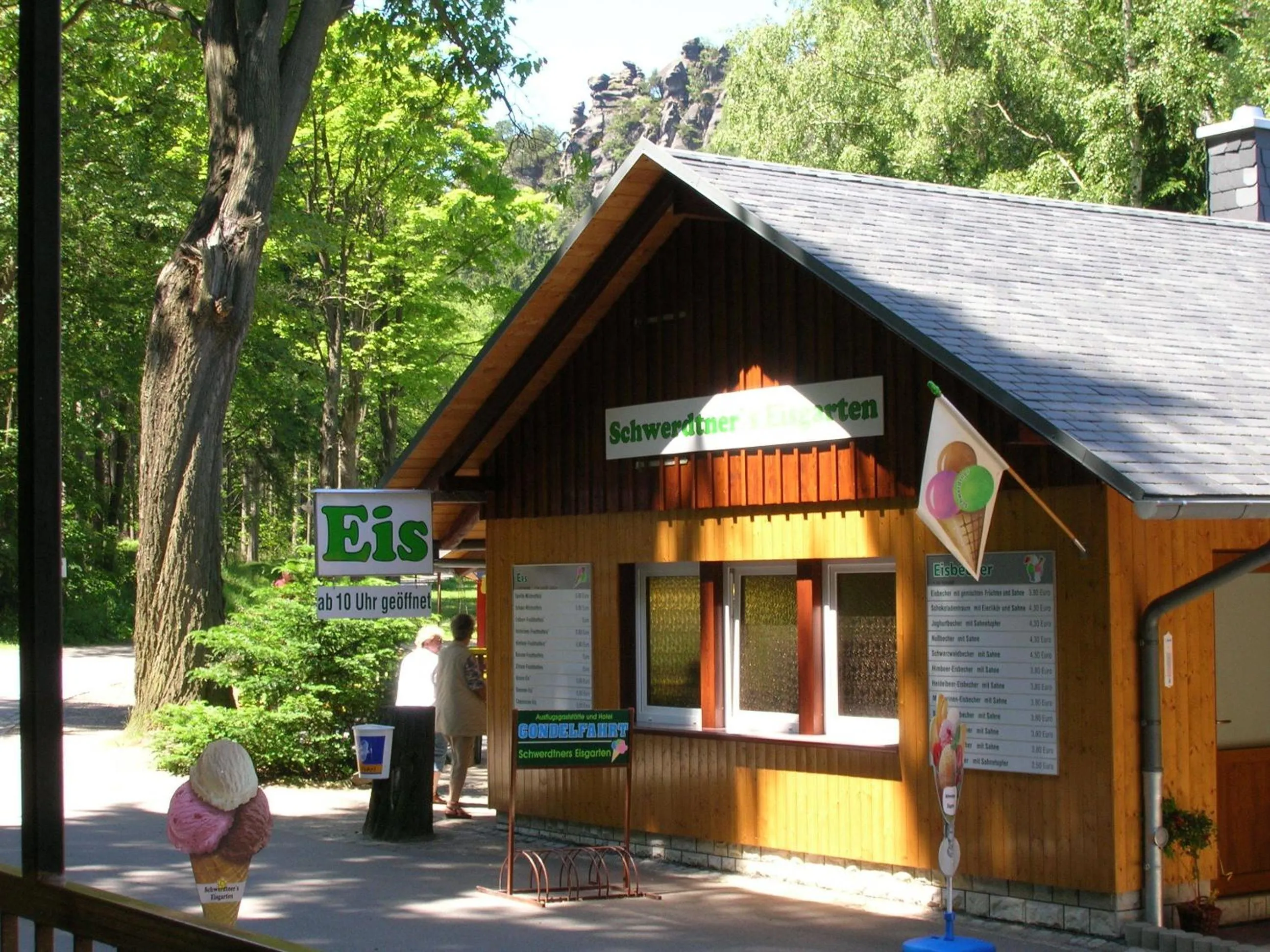 Restaurant/places to eat in Hotel Gondelfahrt