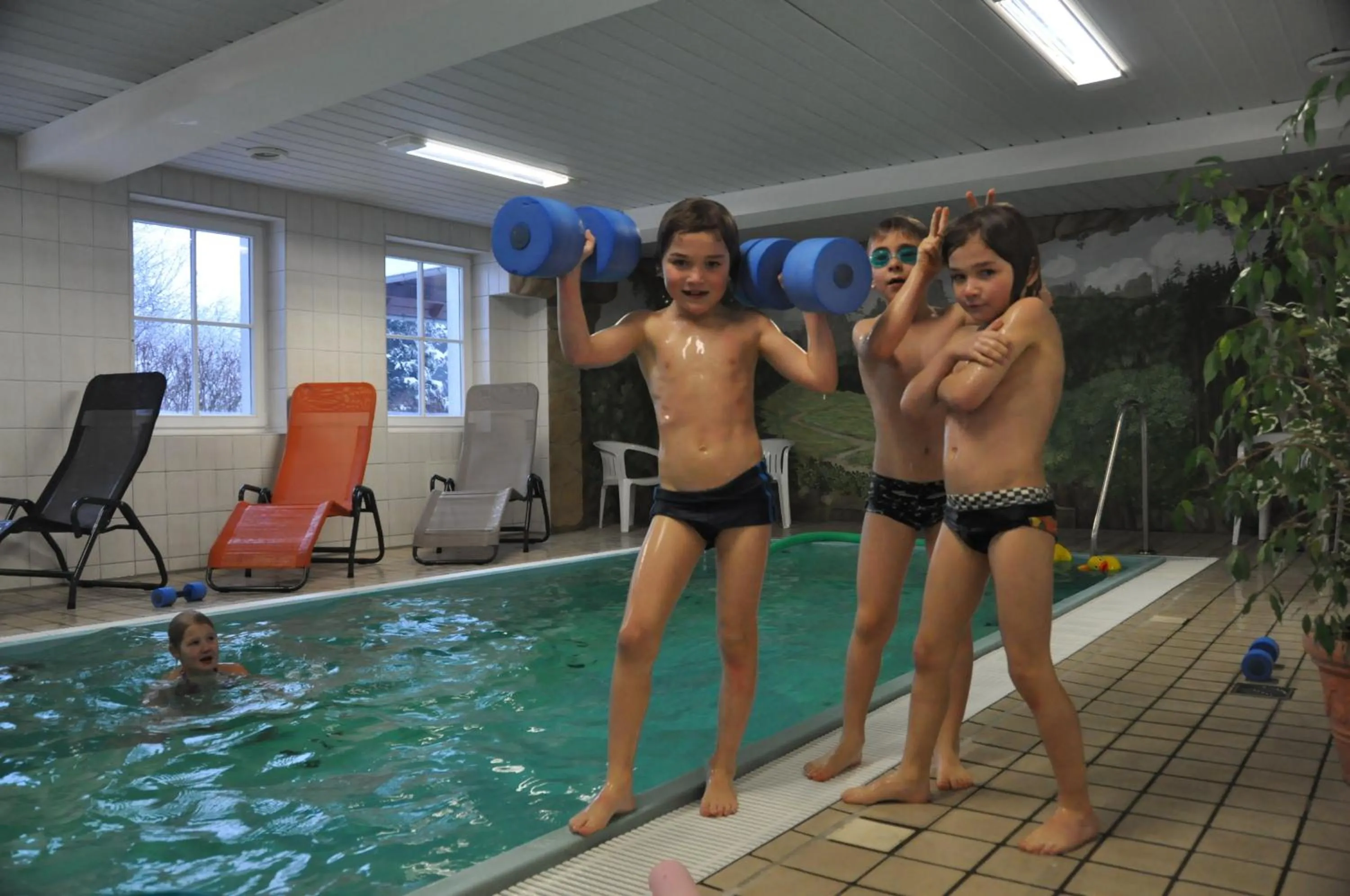 Swimming pool in Hotel Gondelfahrt