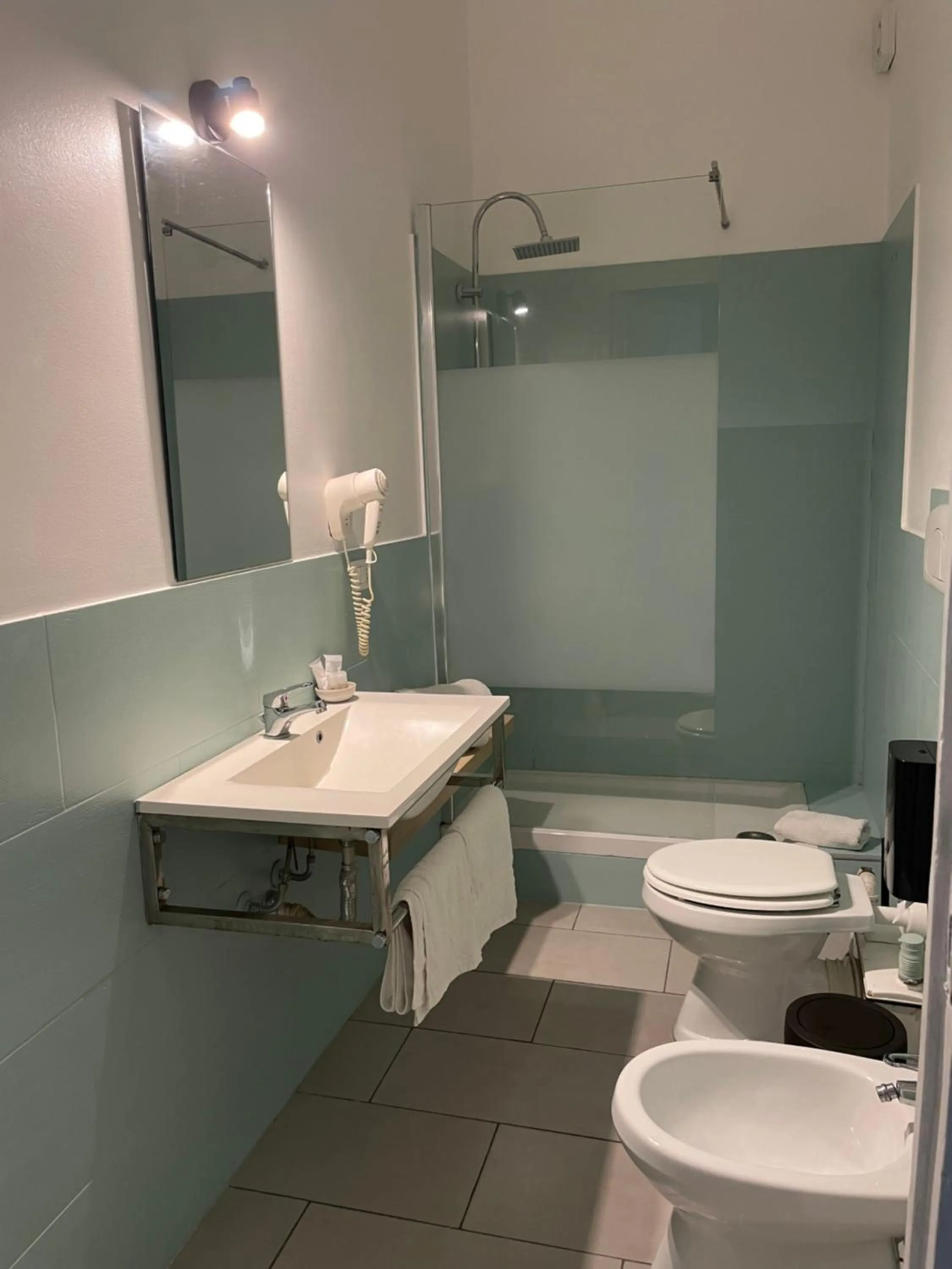 Bathroom in La Terrazza su Palermo