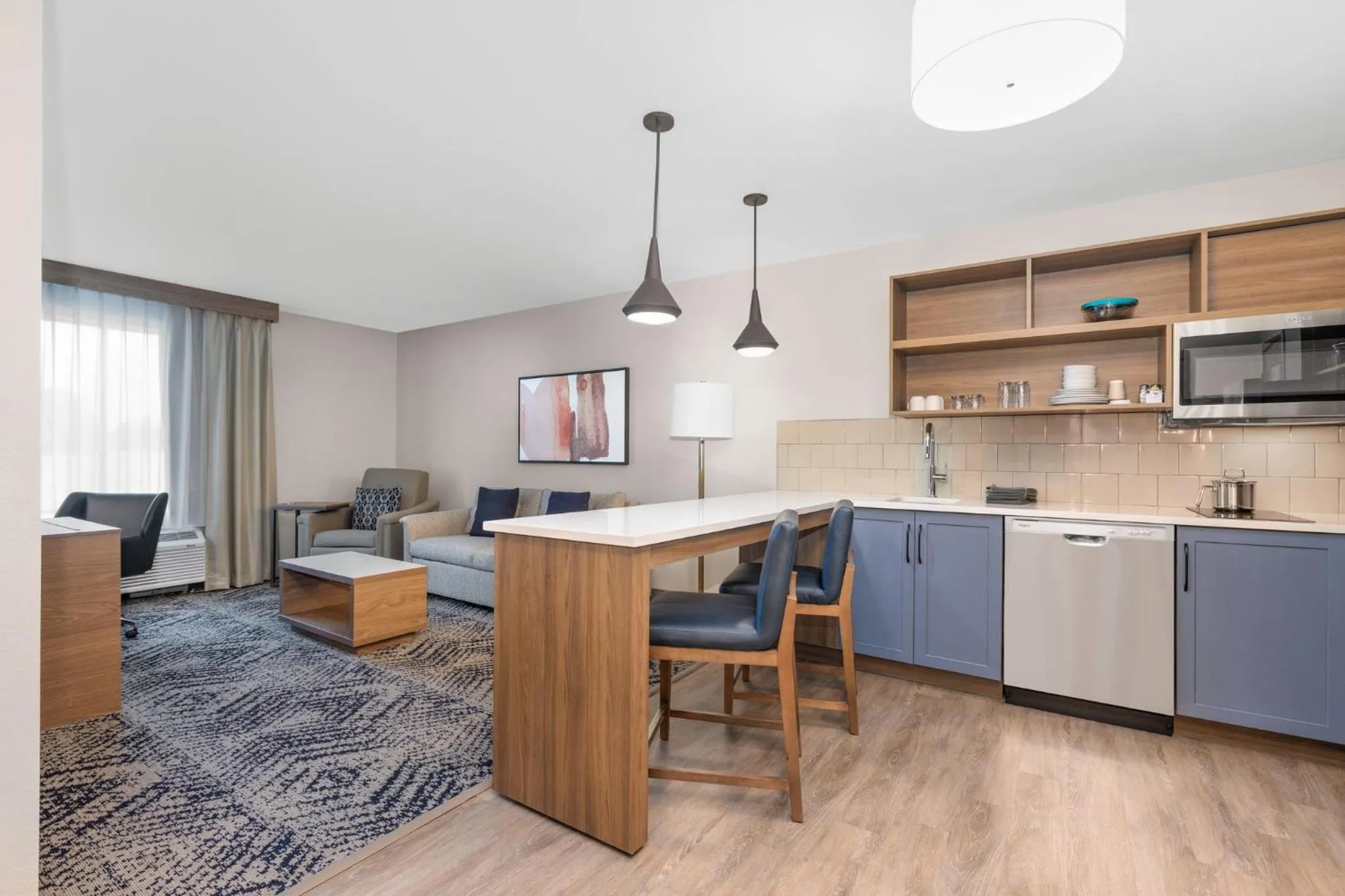 Bedroom in Candlewood Suites Navasota by IHG