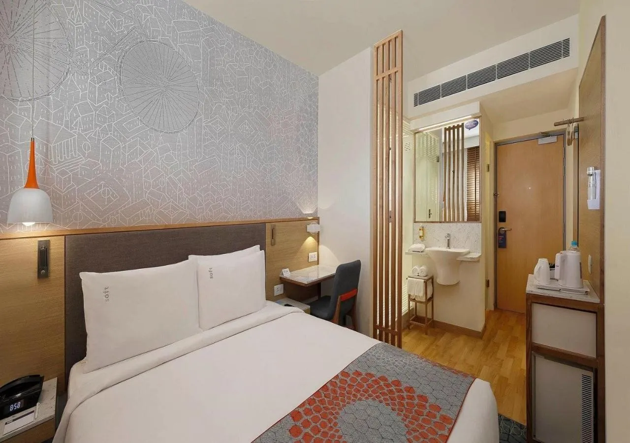 Shower, Bed in Holiday Inn Express Greater Noida Knowledge Park by IHG