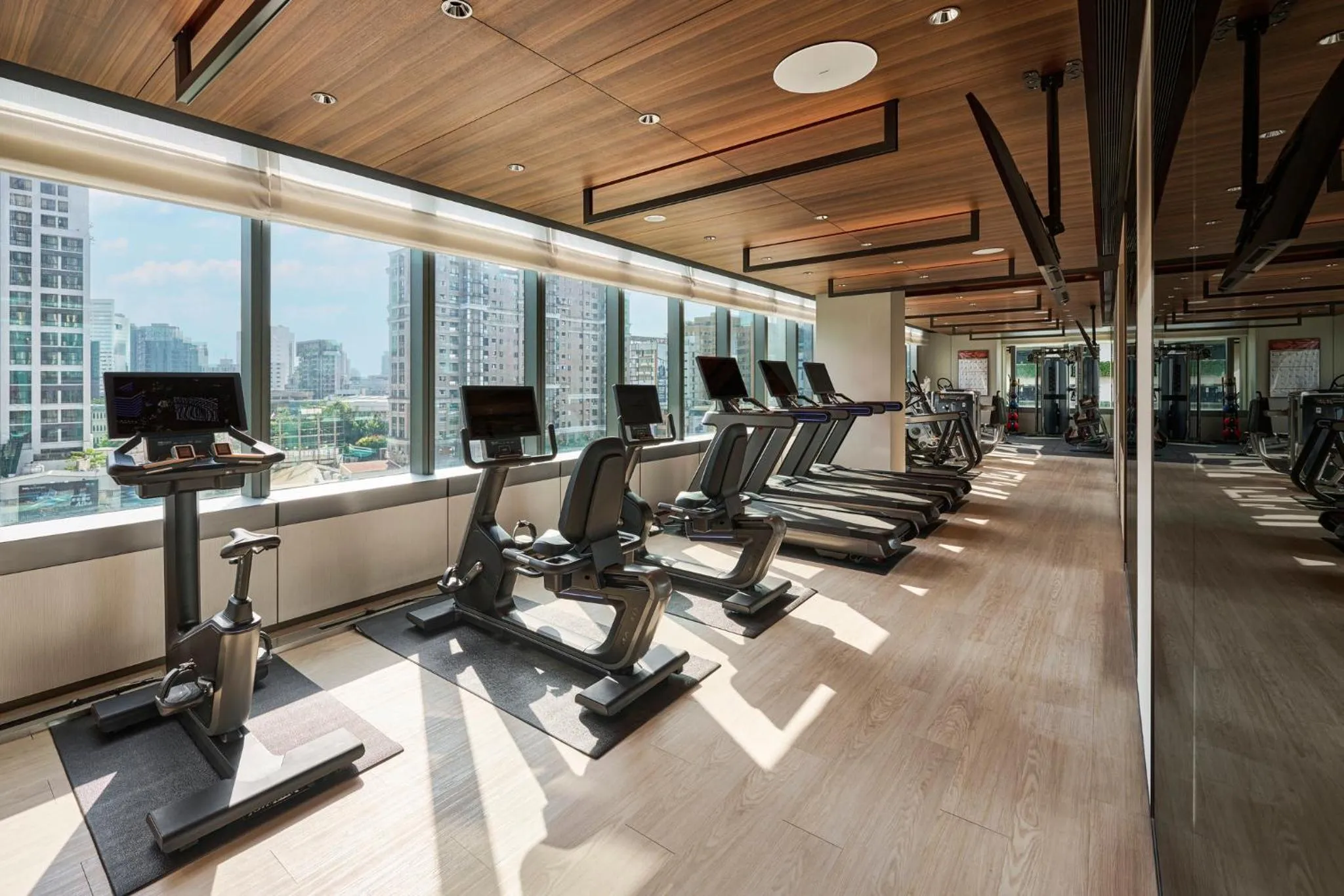 Fitness centre/facilities in InterContinental Taichung by IHG