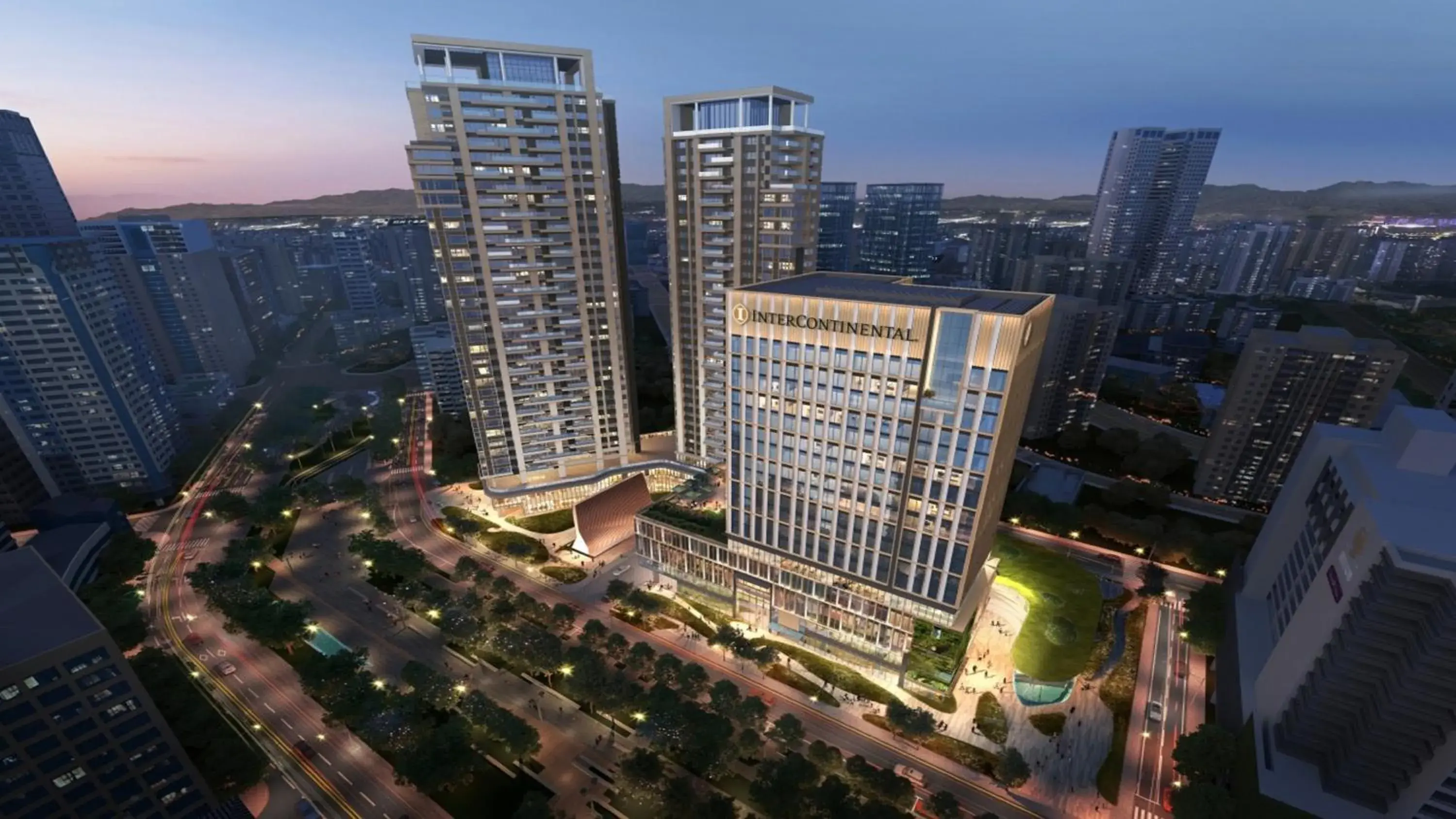 Property building in InterContinental Taichung by IHG Property building in InterContinental Taichung by IHG
