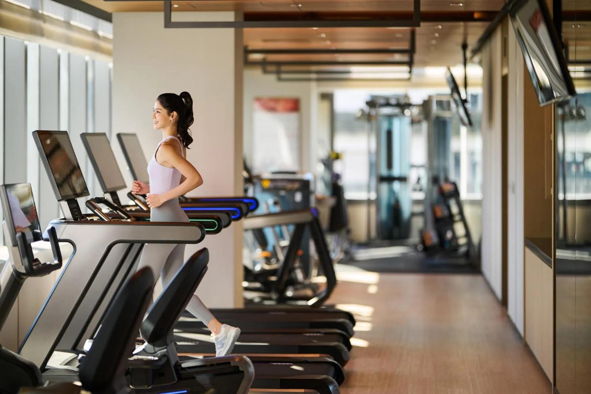 Fitness centre/facilities in InterContinental Taichung by IHG