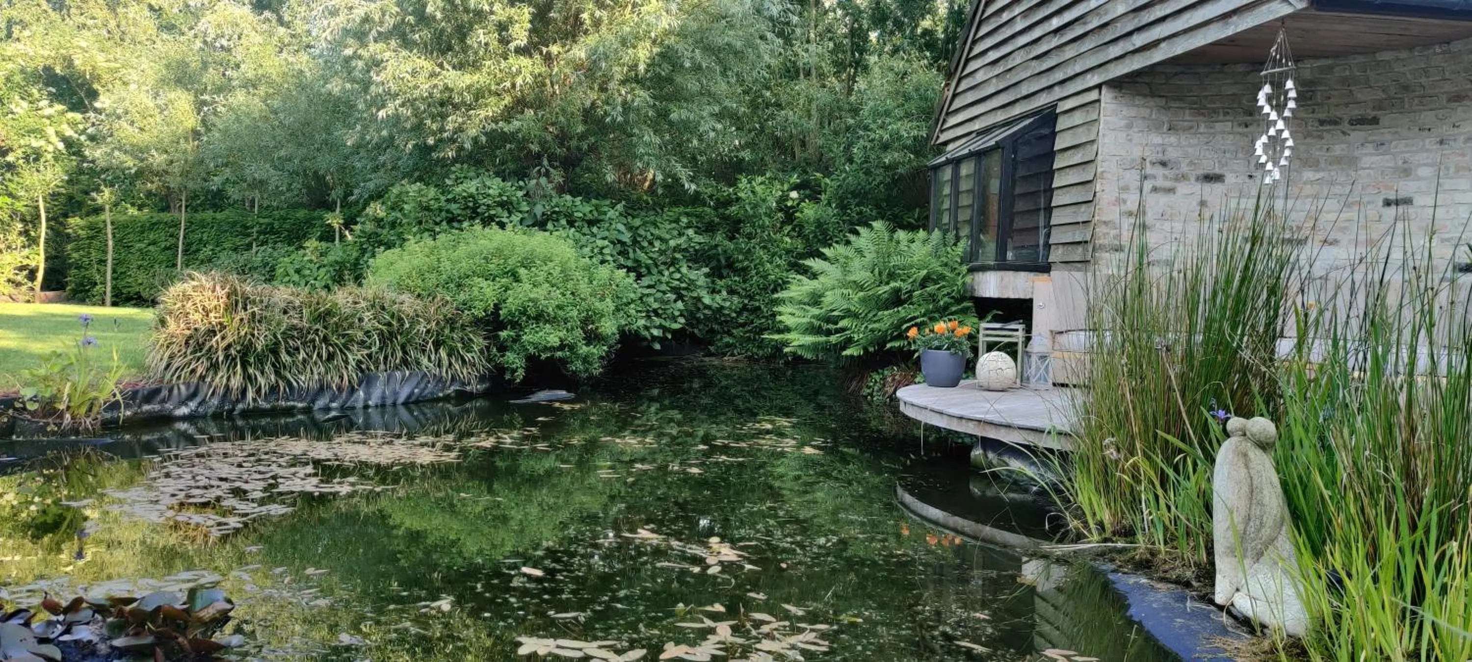 Garden view in B&B 7T