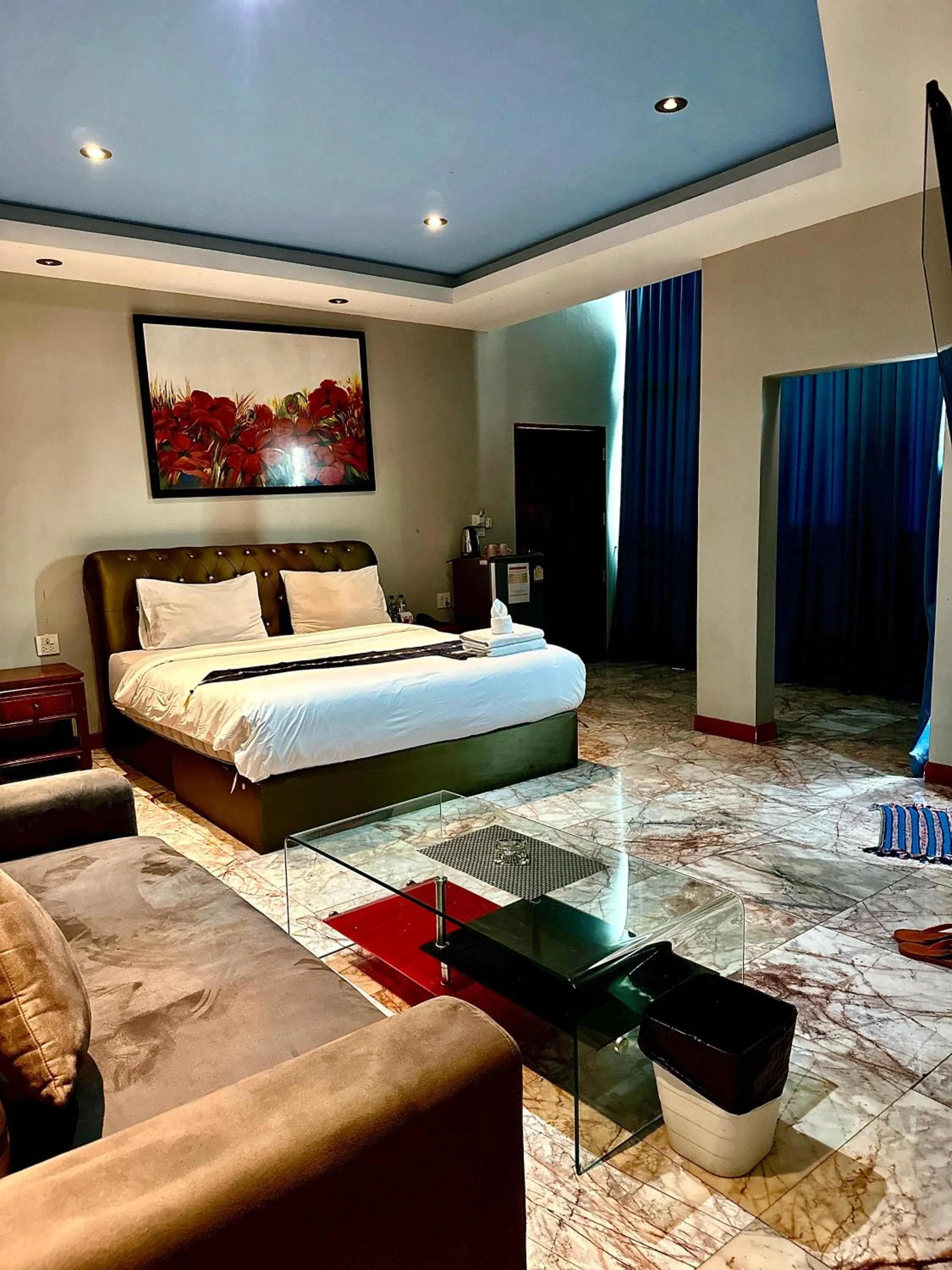 Bed in Koenig Hotel Pattaya