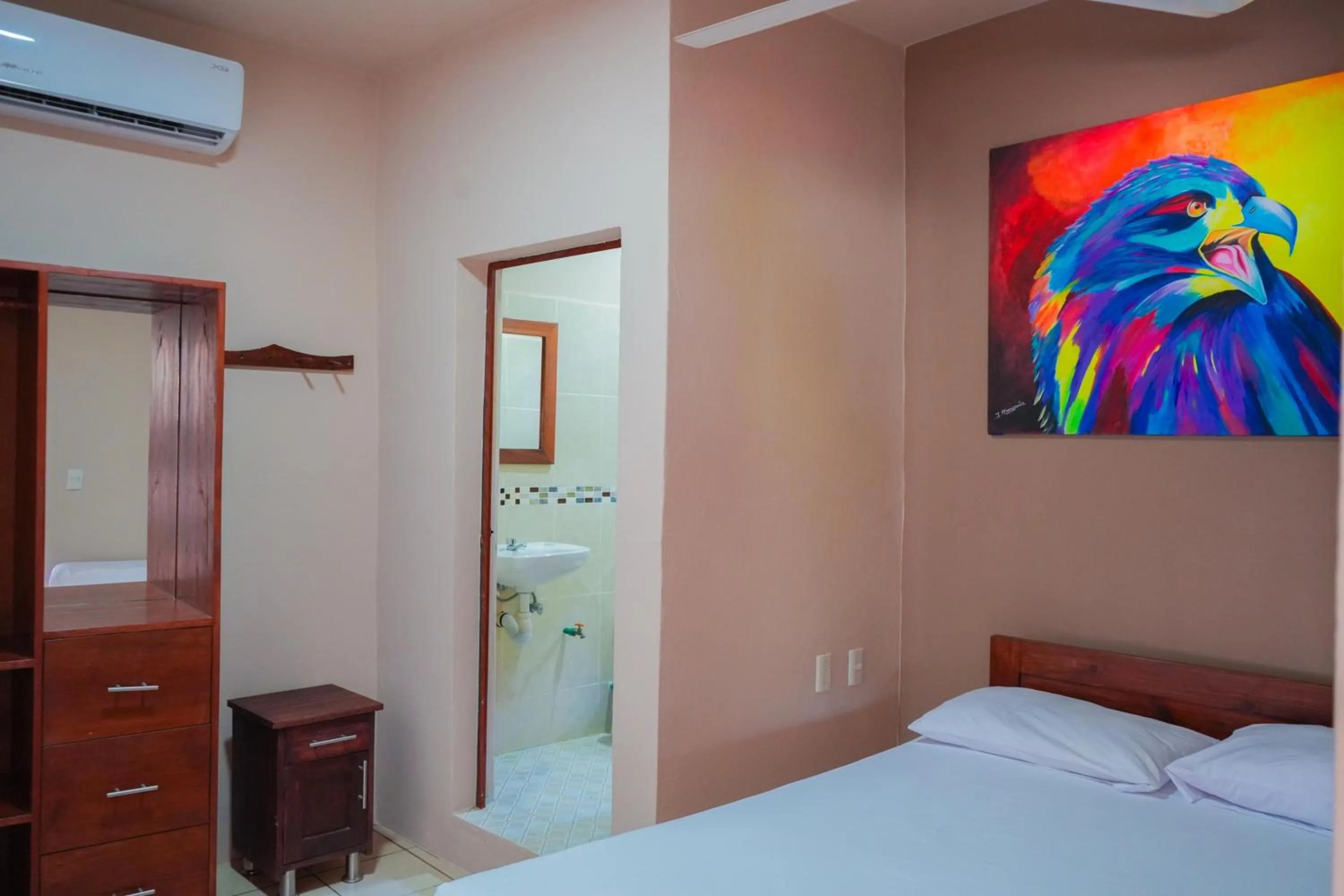 Photo of the whole room, Bed in Posada El Mágico