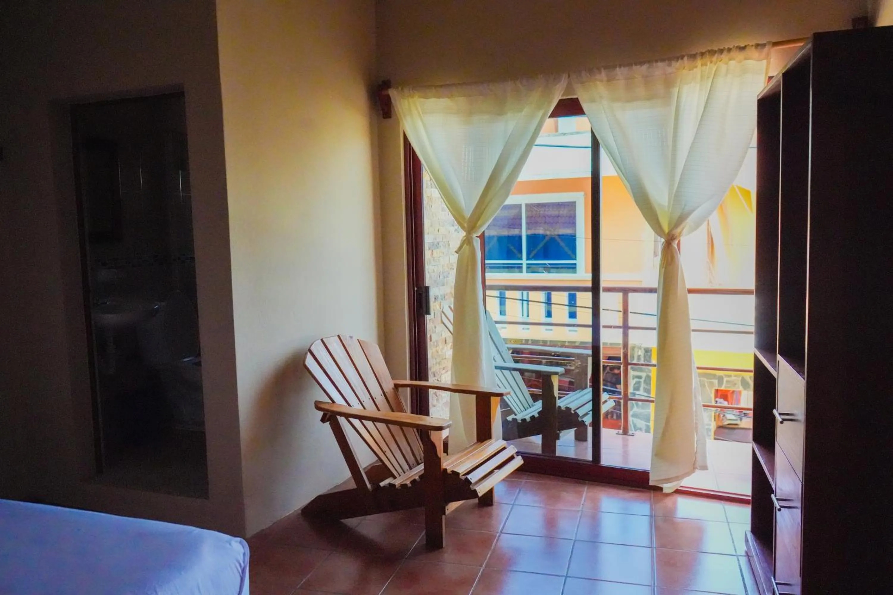 View (from property/room), Bed in Posada El Mágico