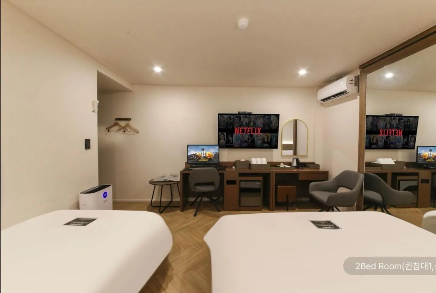 Bed in Hotel Laglas Asan