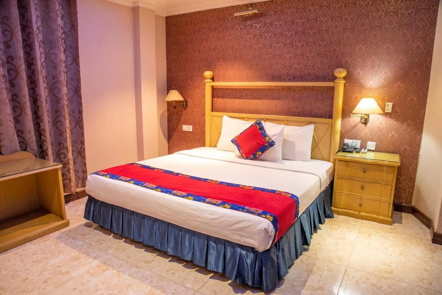 Photo of the whole room, Bed in Sea Shell Residence - Dhaka