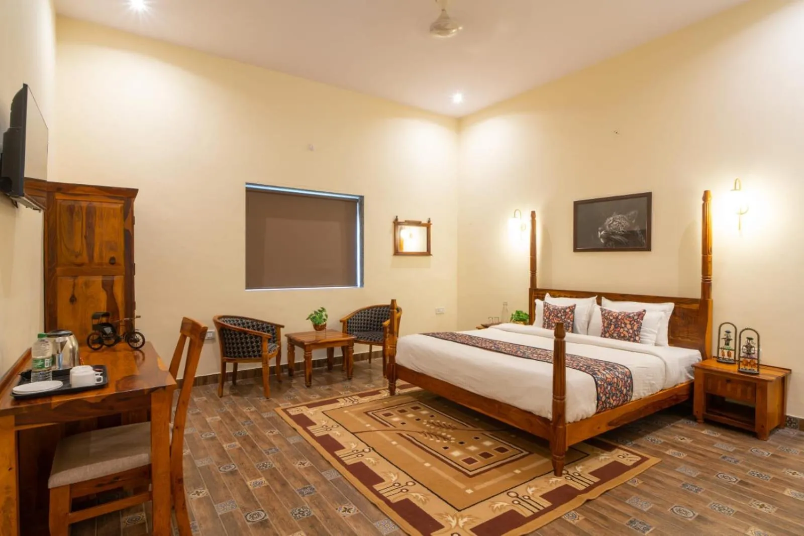 Bed in The Sawai Heritage